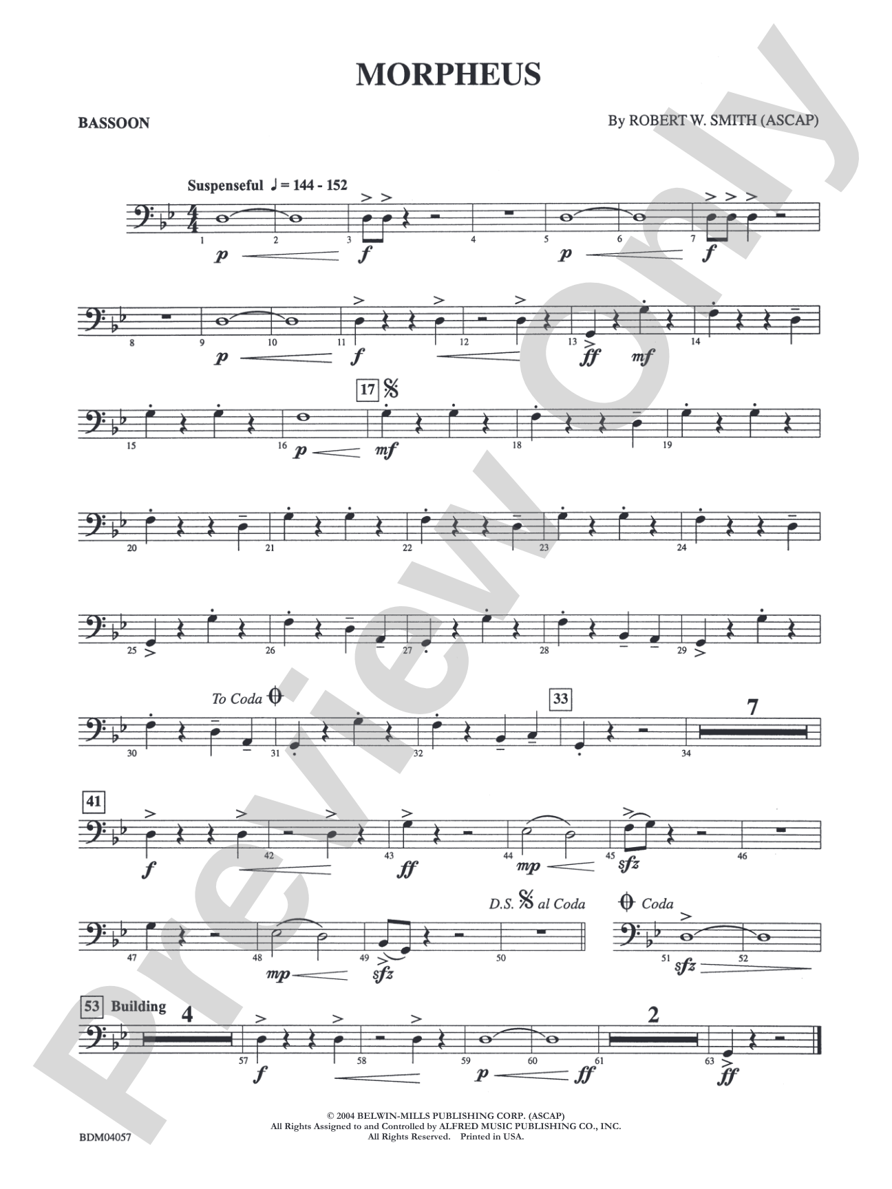 Morpheus: Bassoon