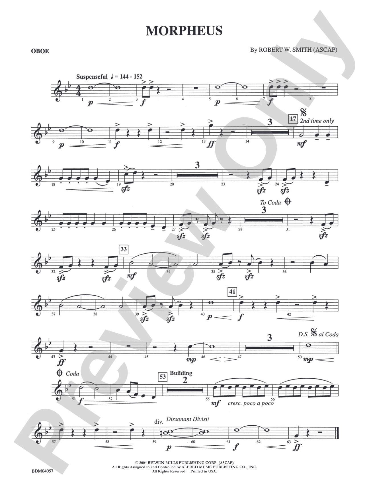 Morpheus: Oboe