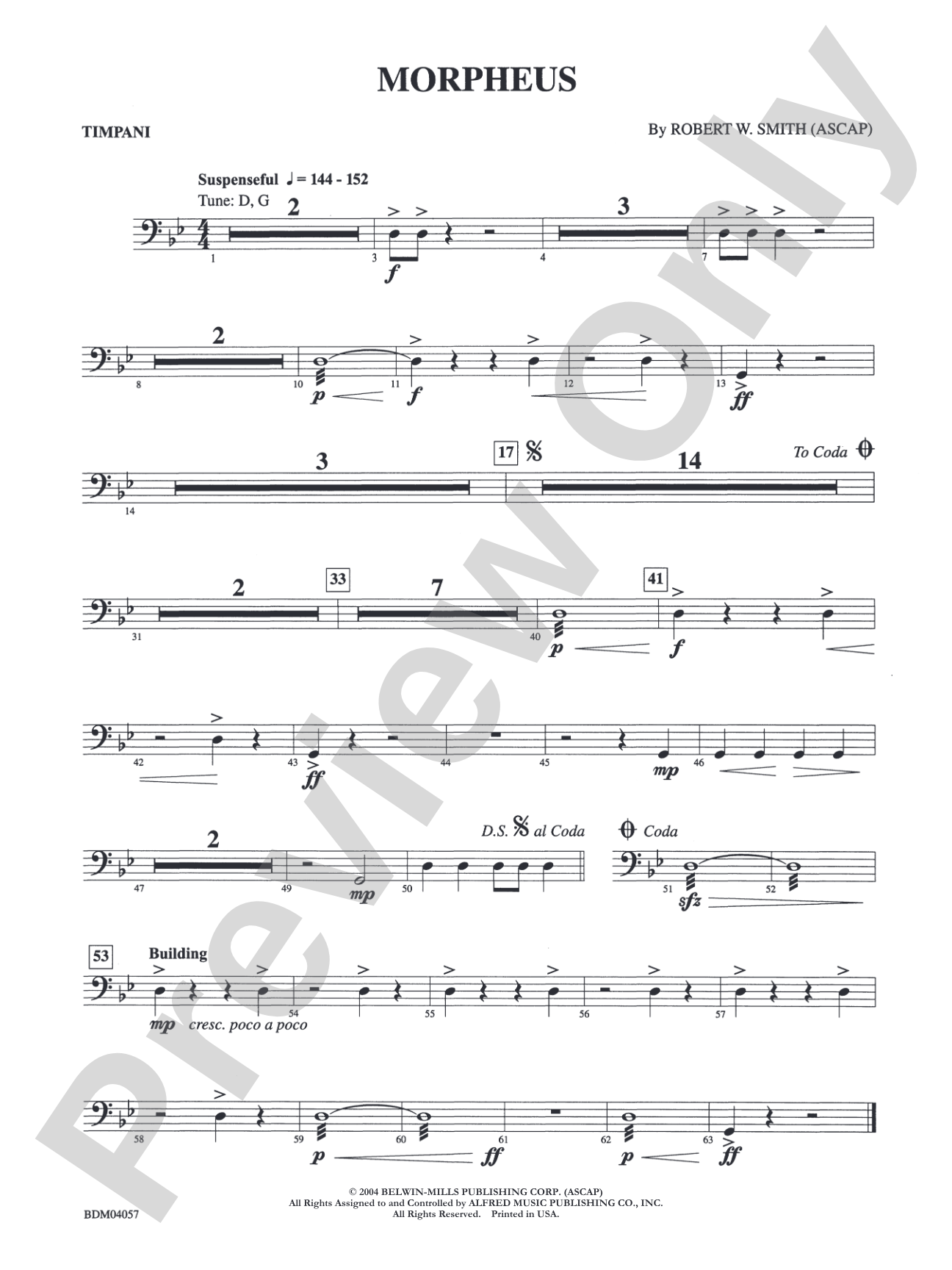 Morpheus: Timpani