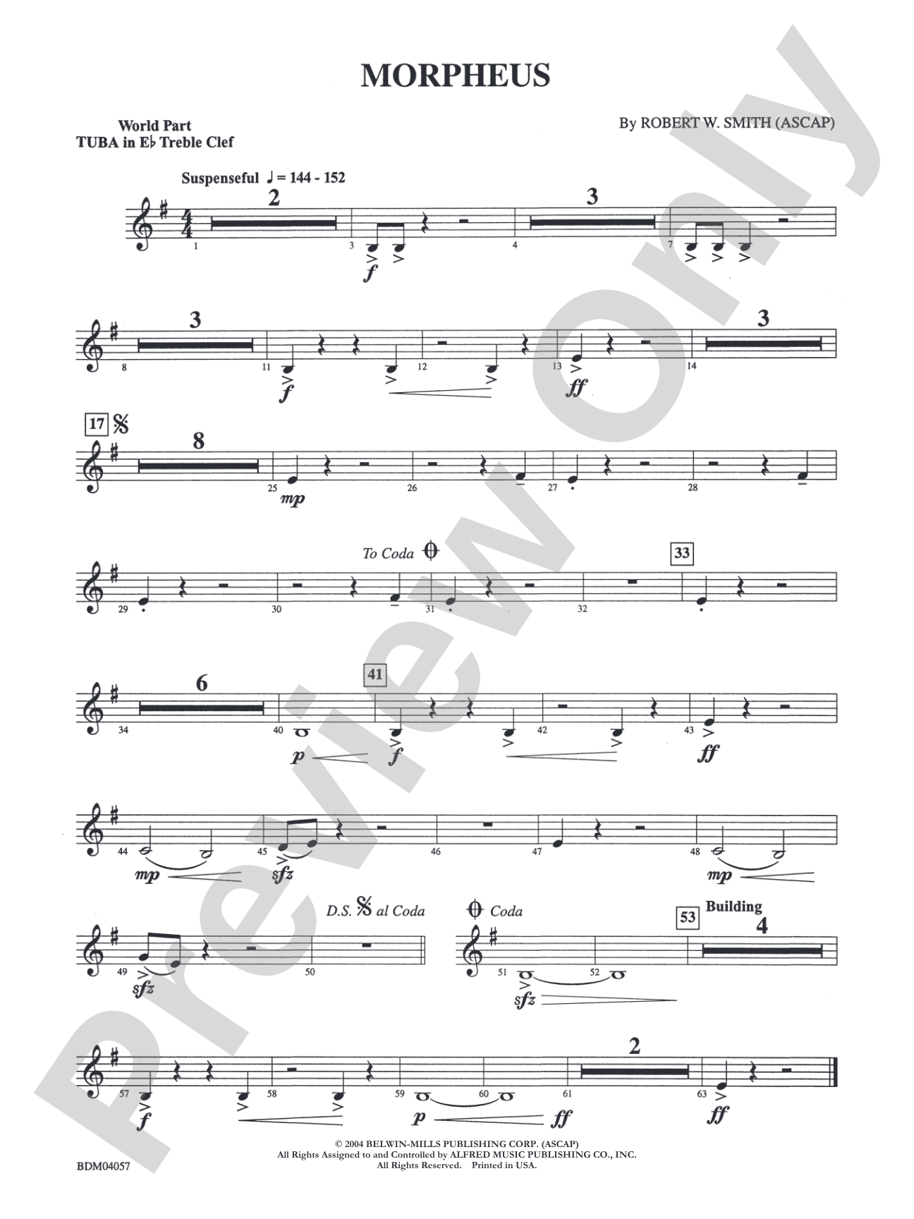 Morpheus: (wp) E-flat Tuba T.C.