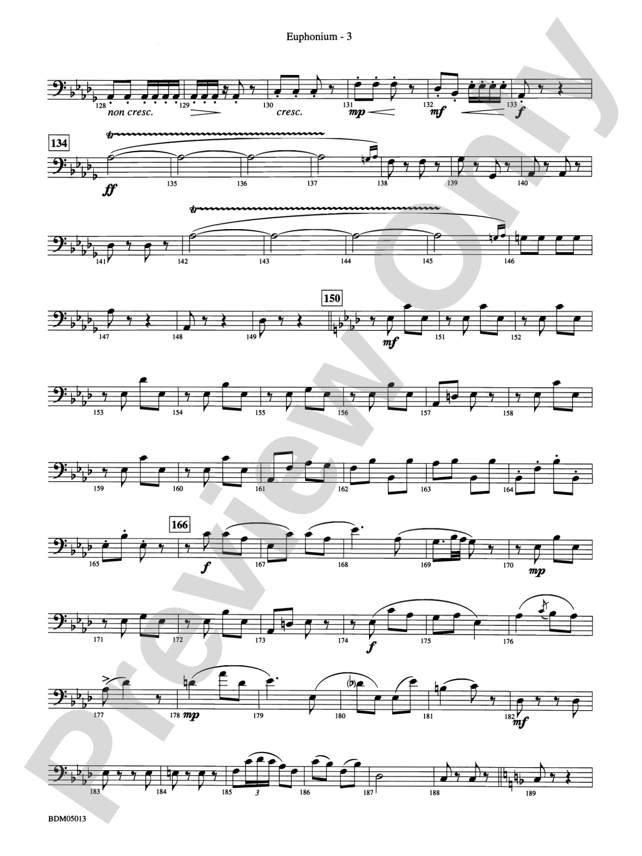 Pineapple Poll (Suite from the Ballet): Baritone B.C.
