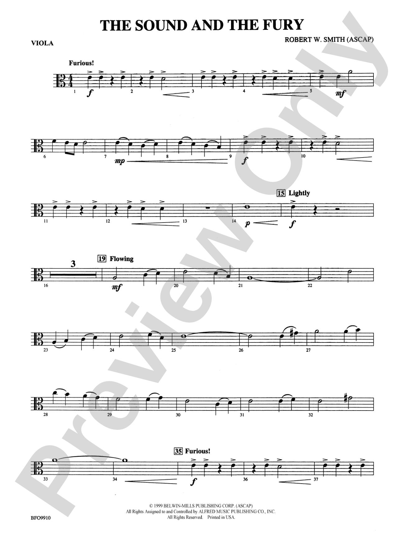 The Sound and the Fury: Viola