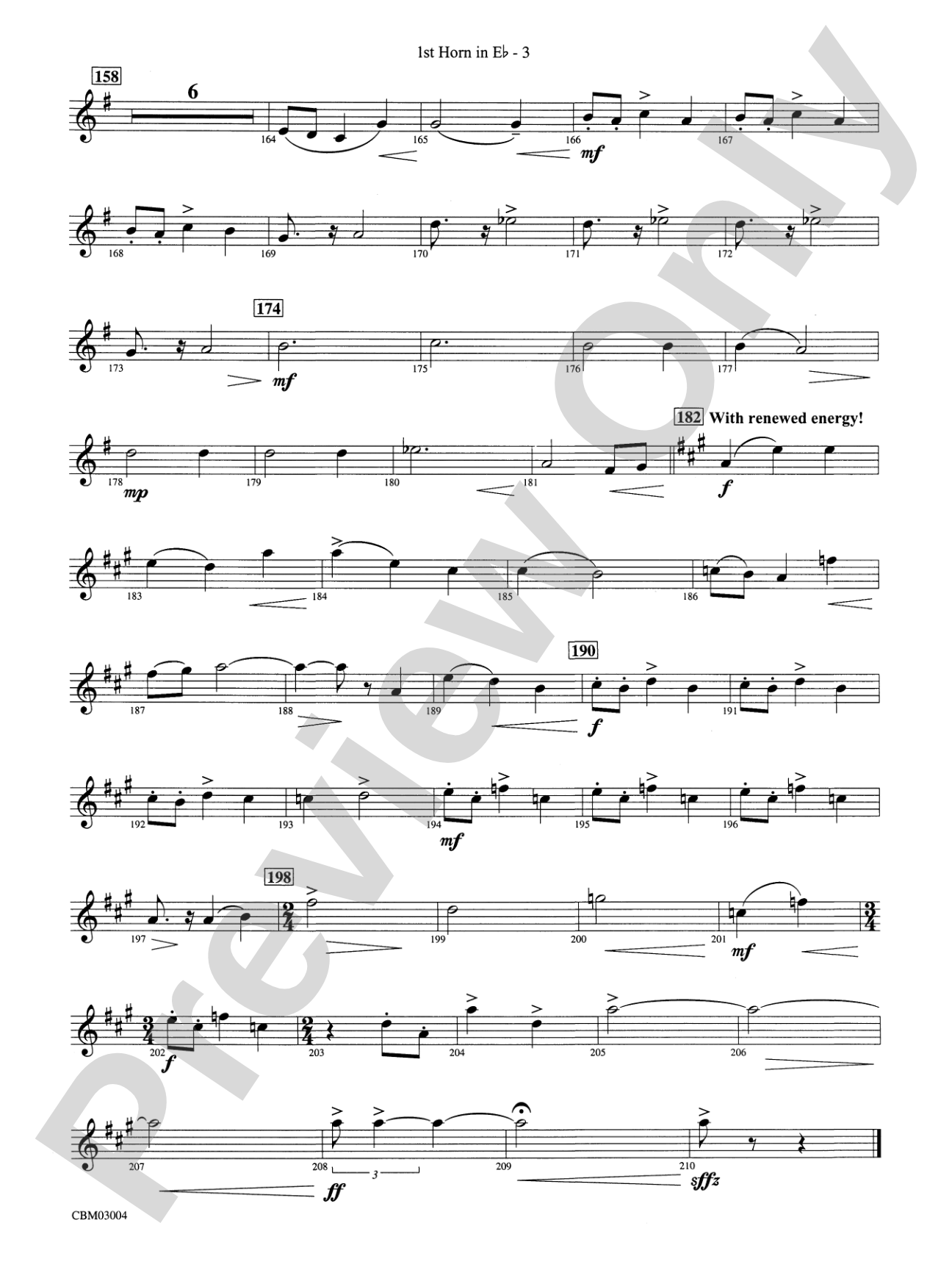Harry Potter and the Chamber of Secrets, Symphonic Suite from: (wp) 1st Horn in E-flat