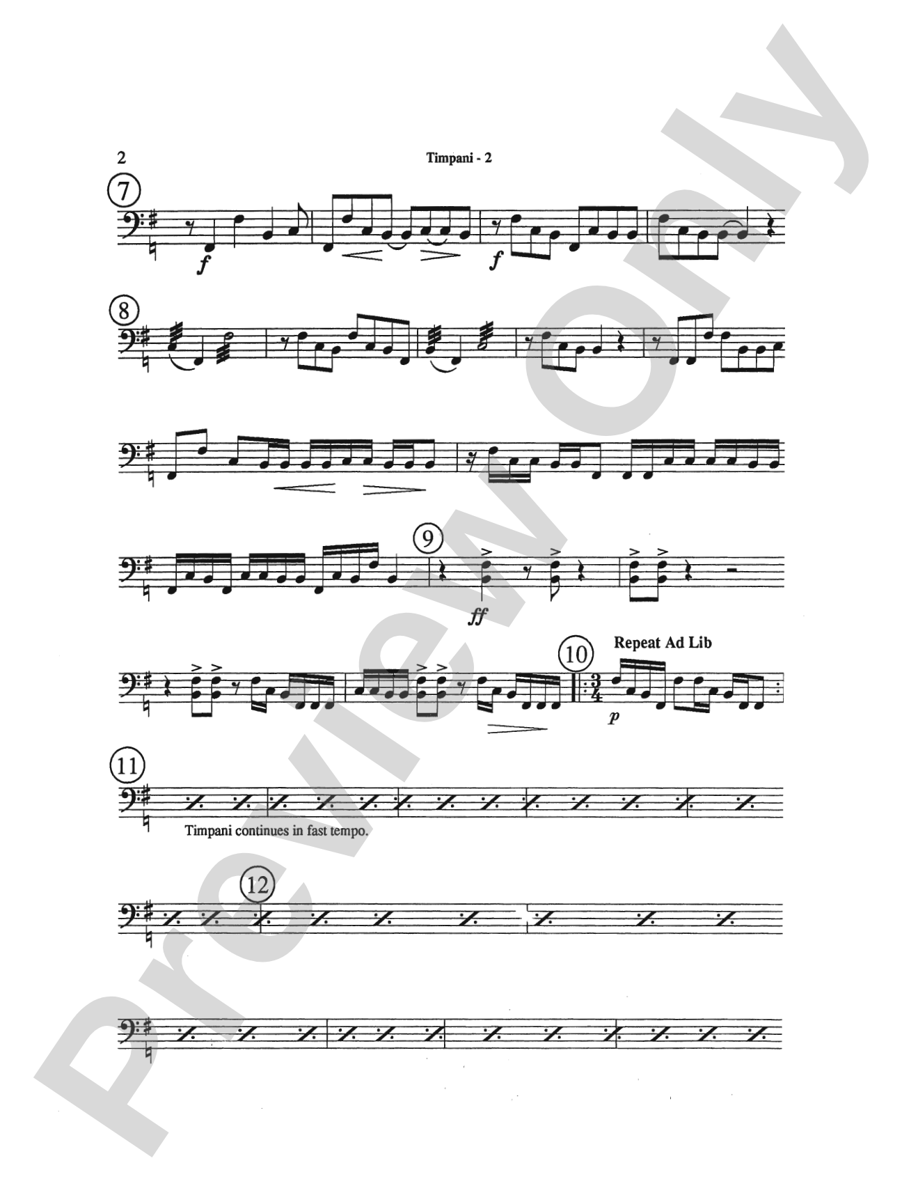 Triptych: 4th Percussion