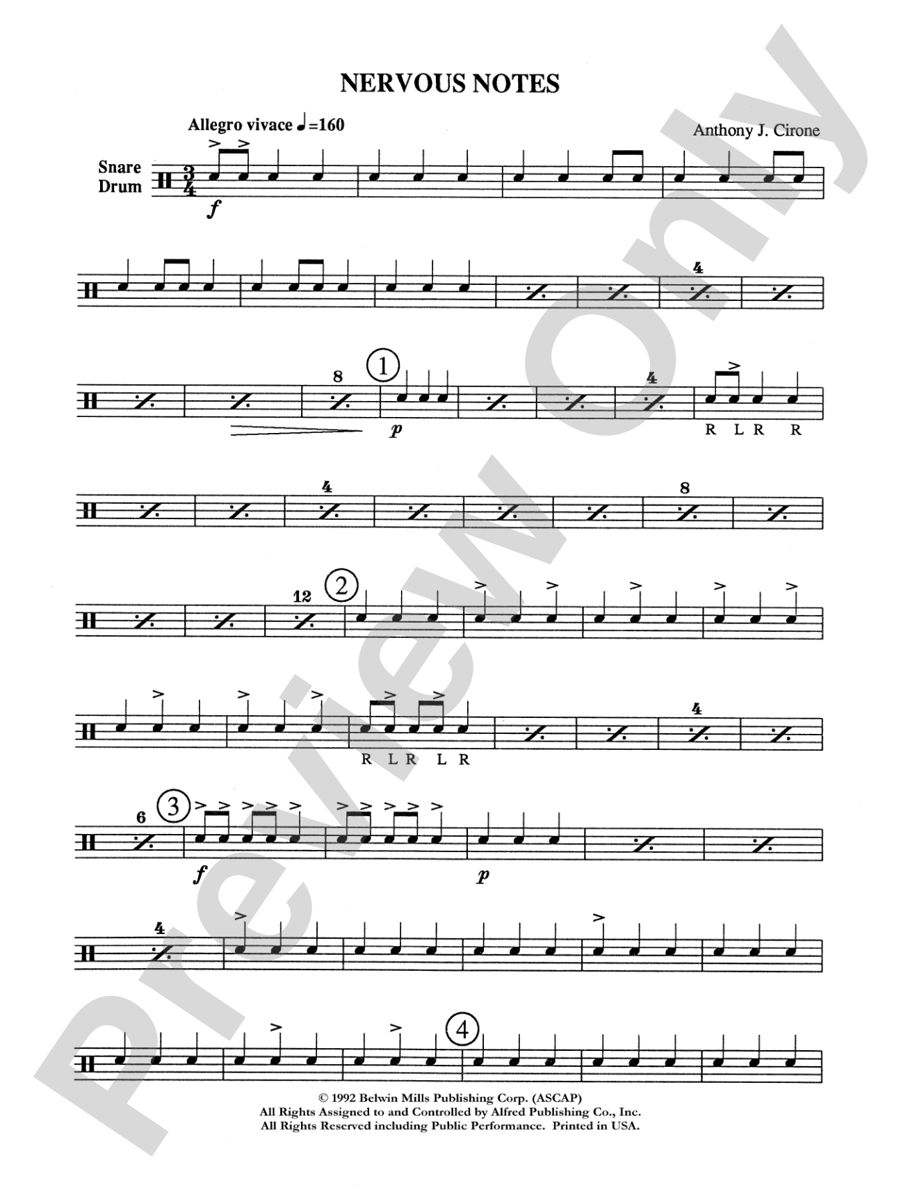 Nervous Notes: Snare Drum