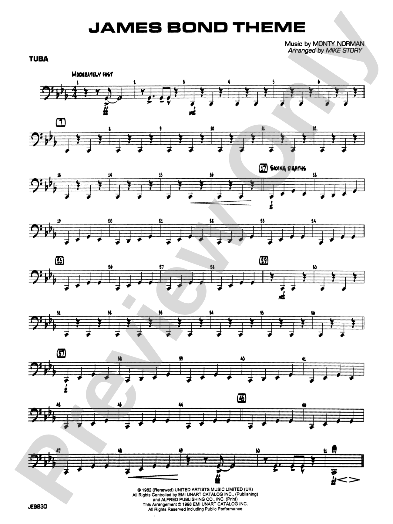 James Bond Theme: Tuba