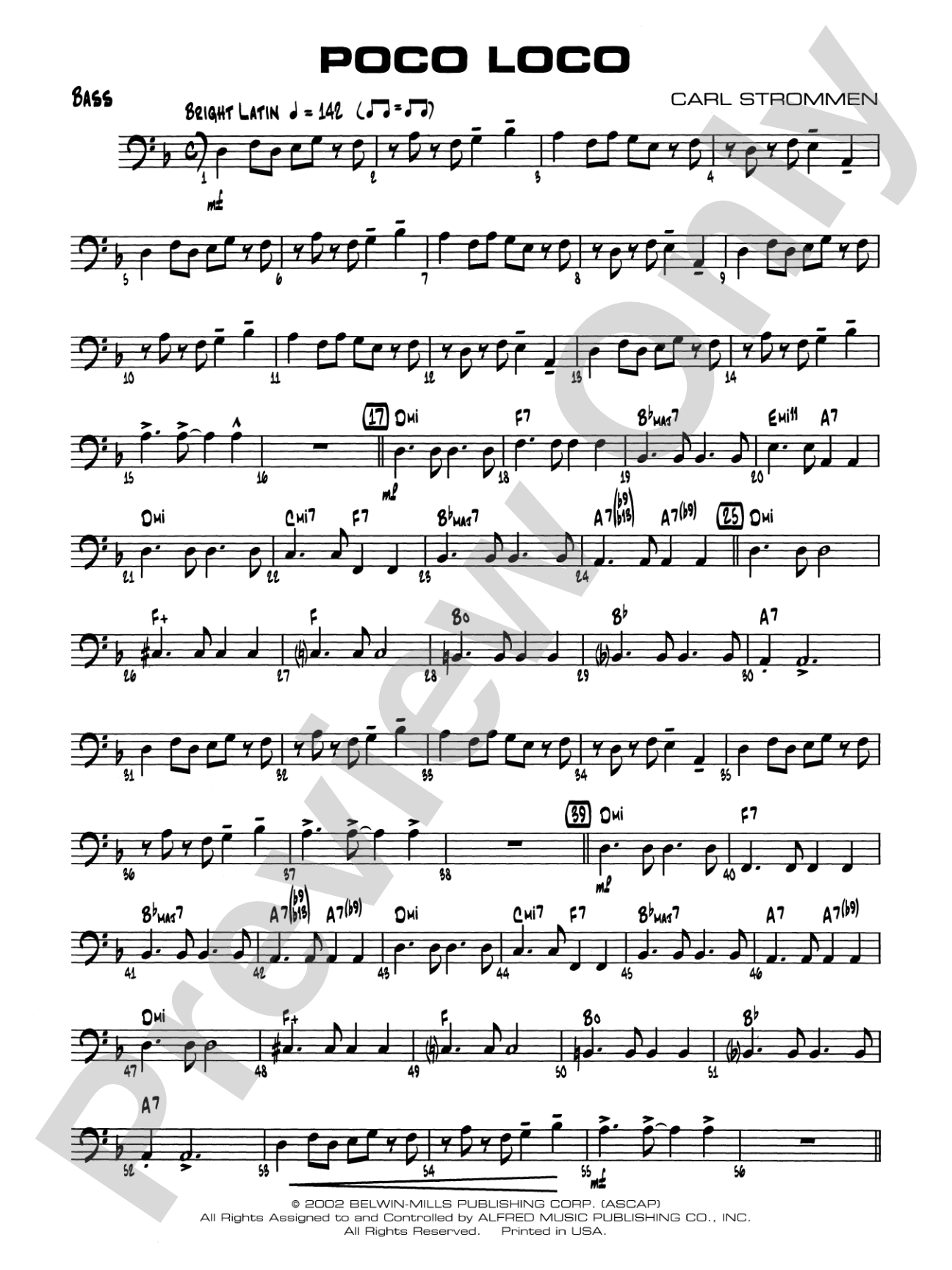 Poco Loco: String Bass