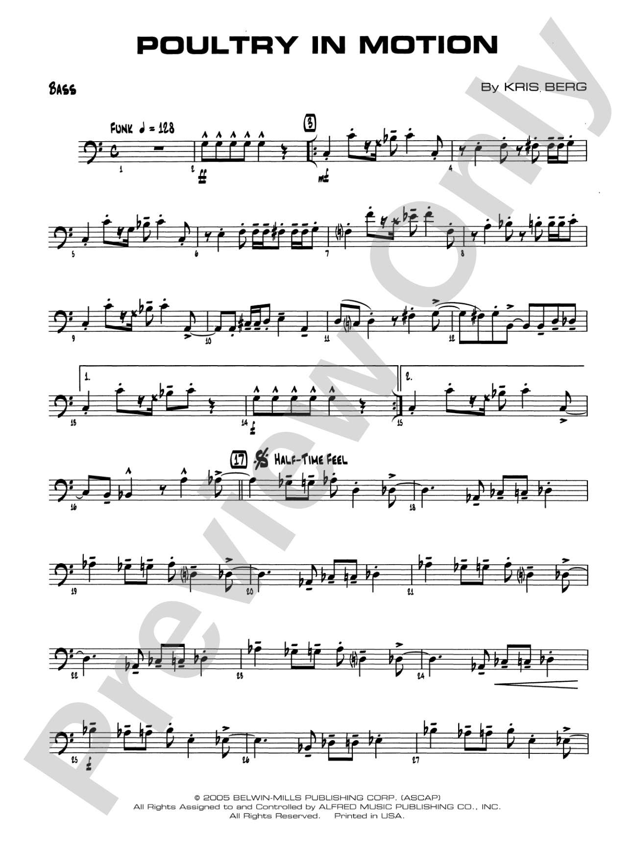 Poultry in Motion: String Bass