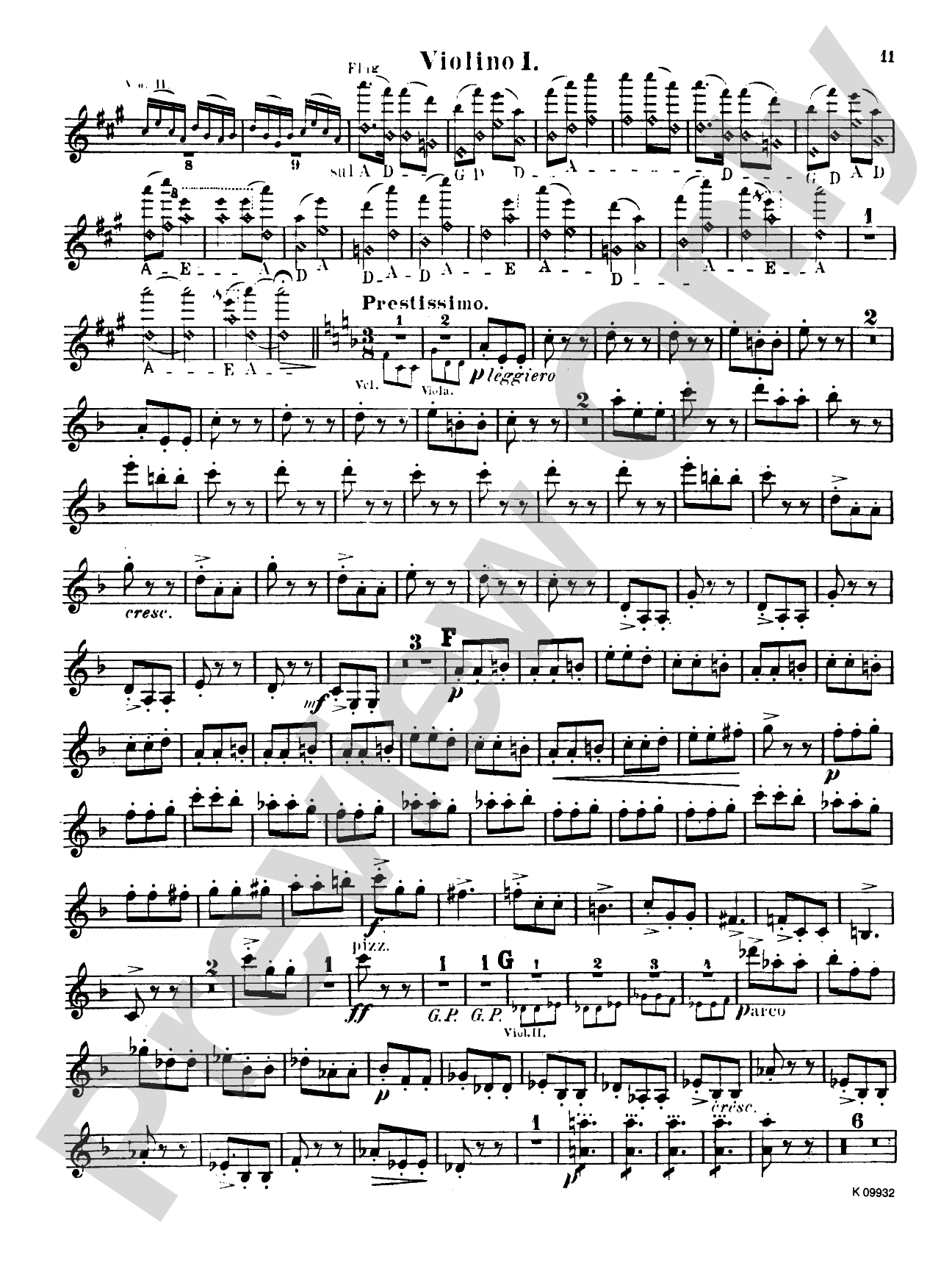 String Quartet No. 1 in A: String Quartet Book