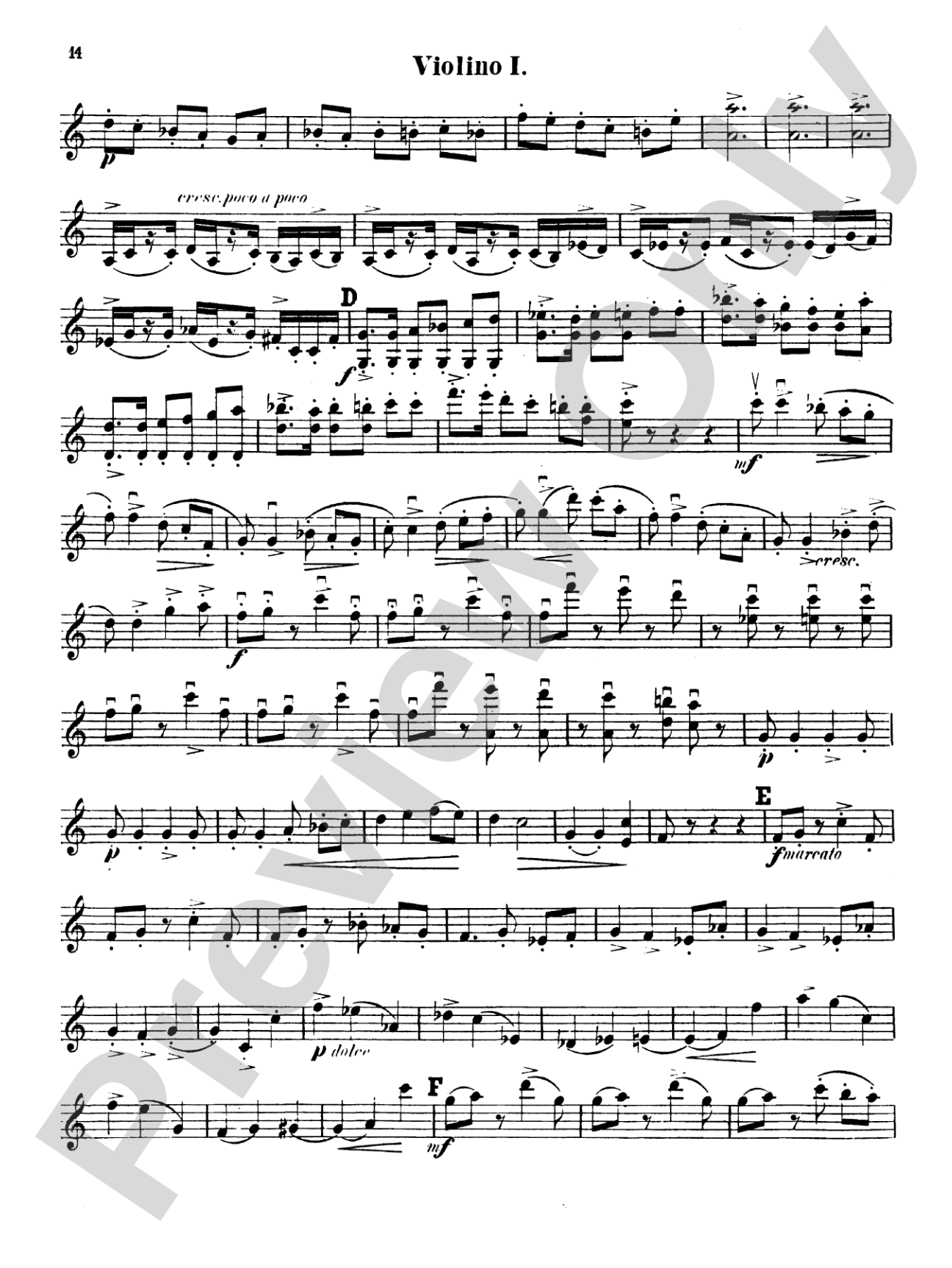 String Quartet No. 1 in A: String Quartet Book