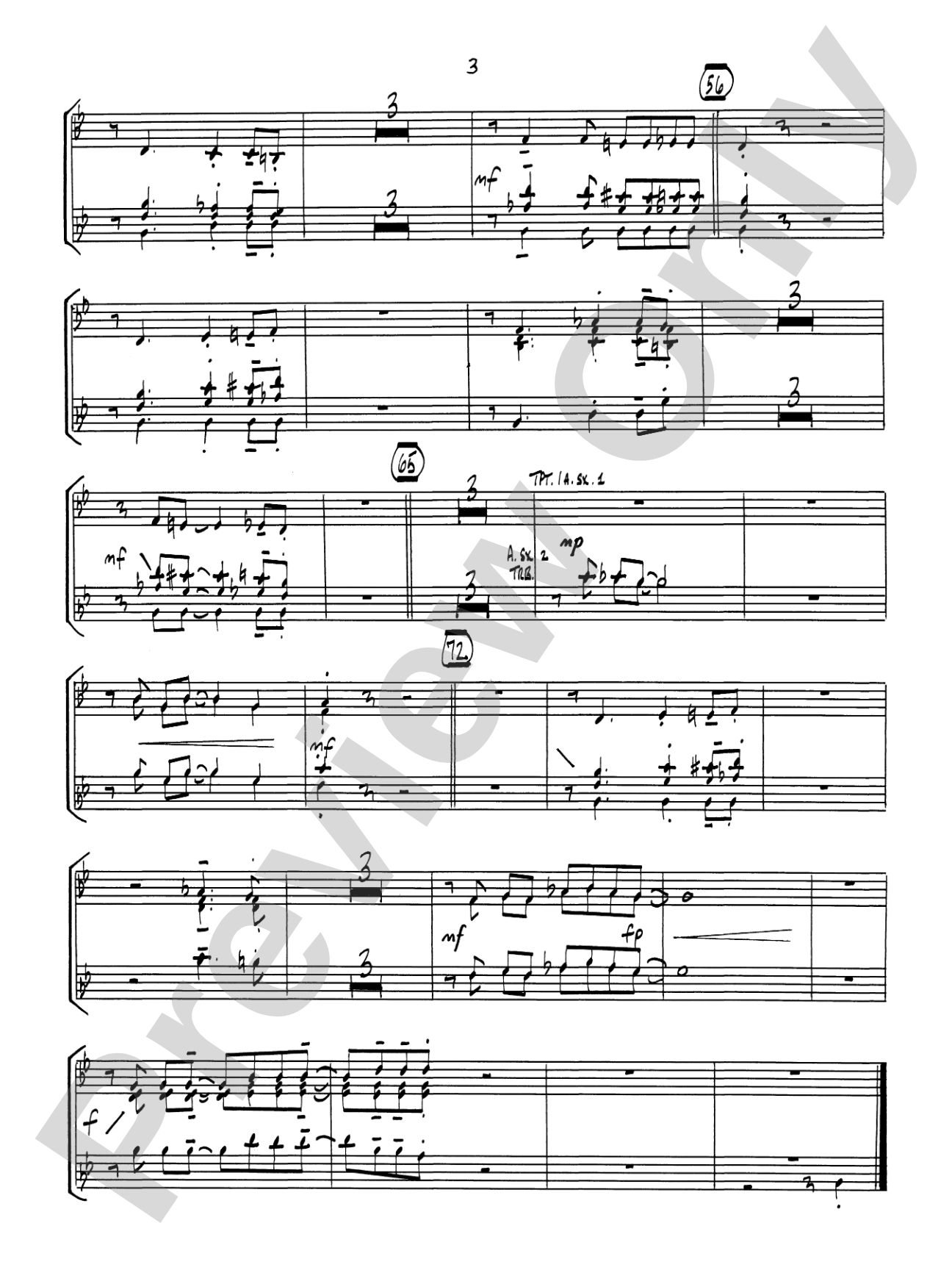 Don't Get Around Much Anymore: Choral SoundPax