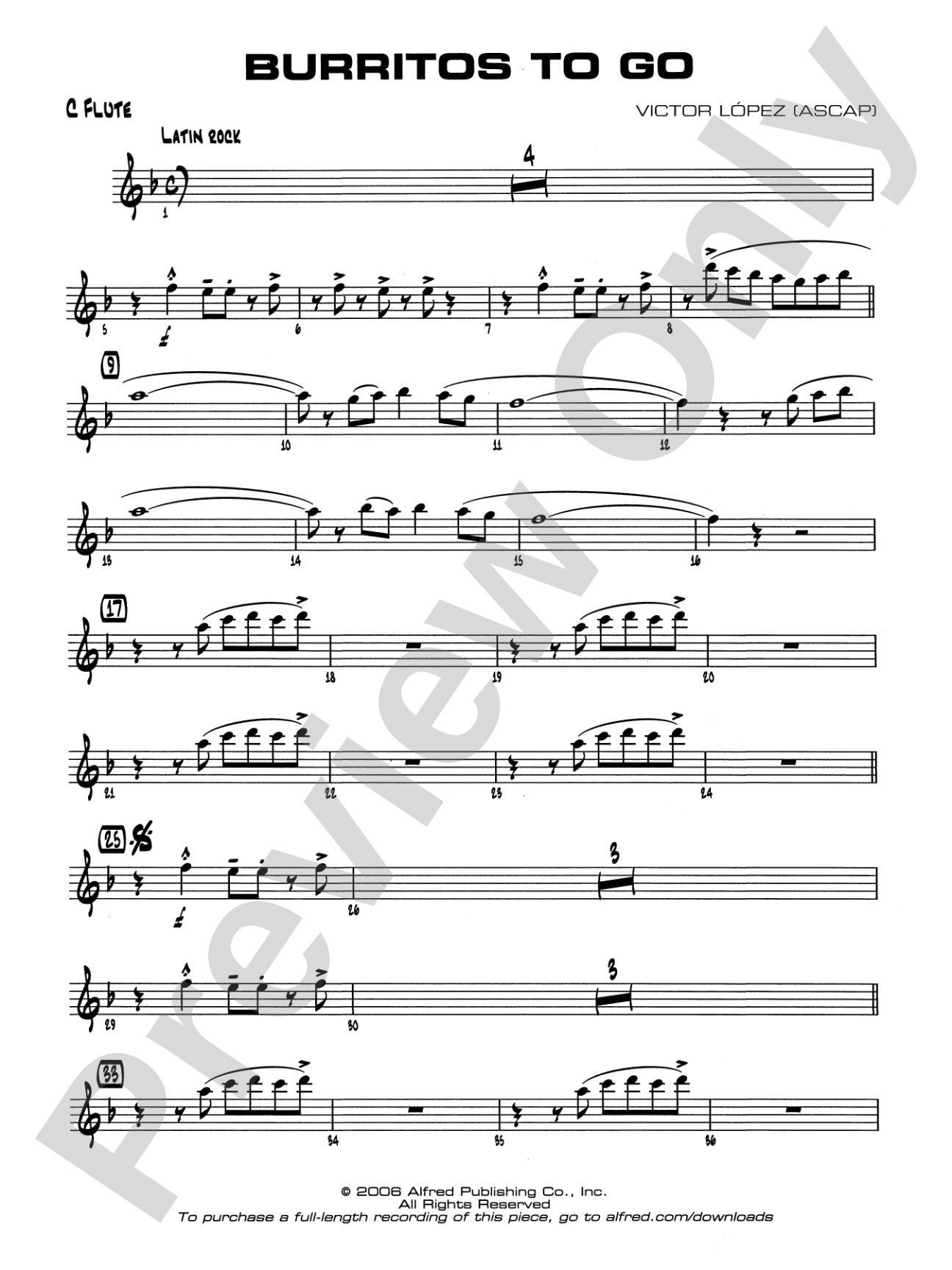 Burritos to Go: Flute