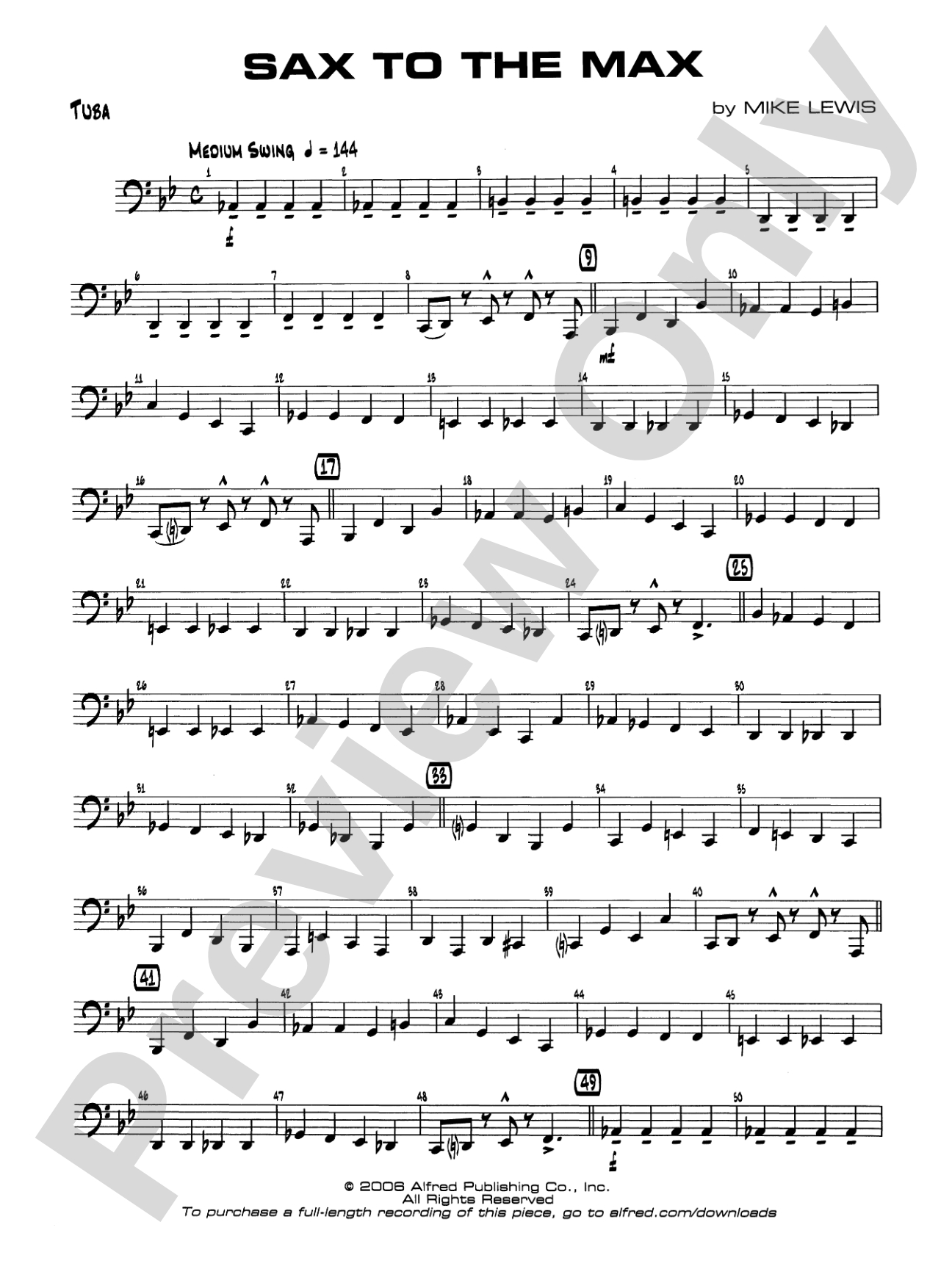 Sax to the Max: Tuba