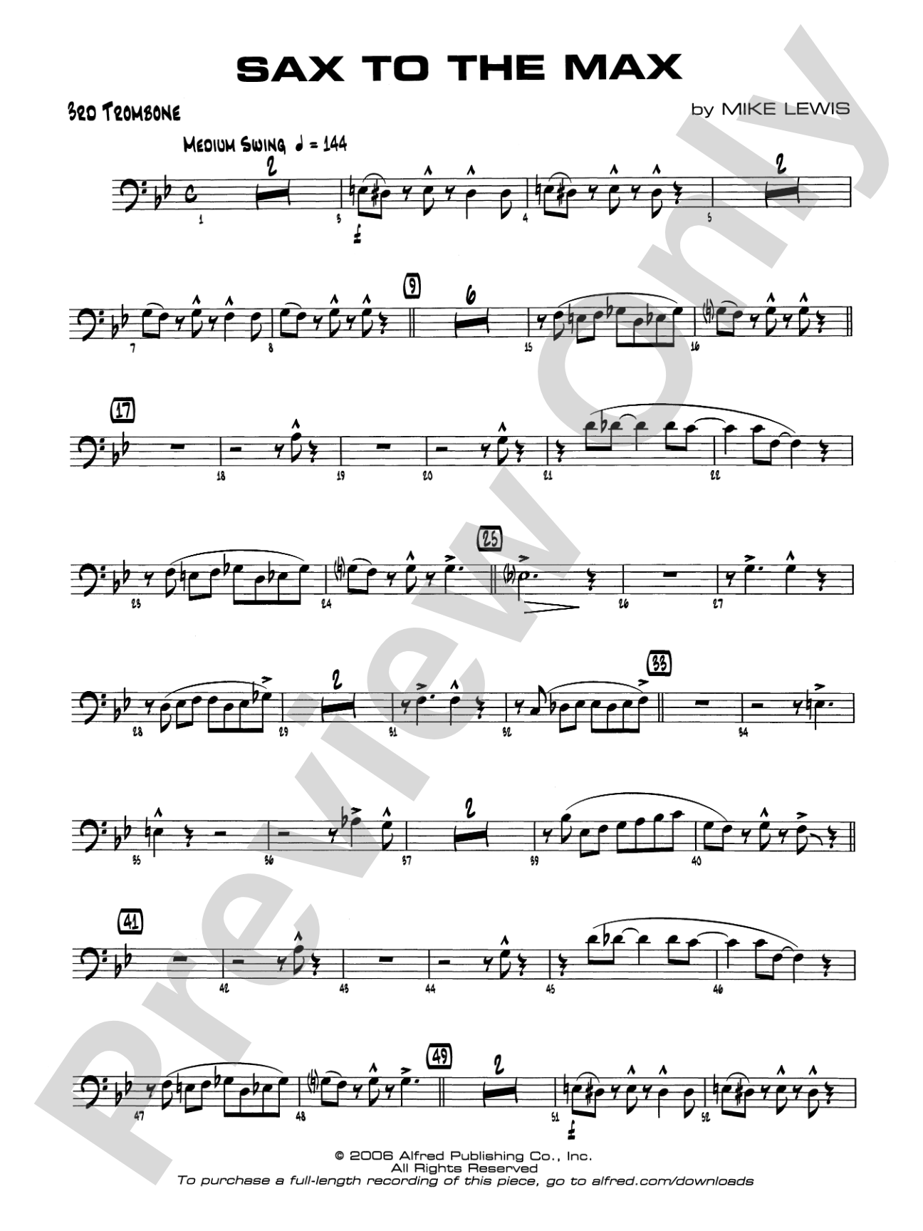 Sax to the Max: 3rd Trombone