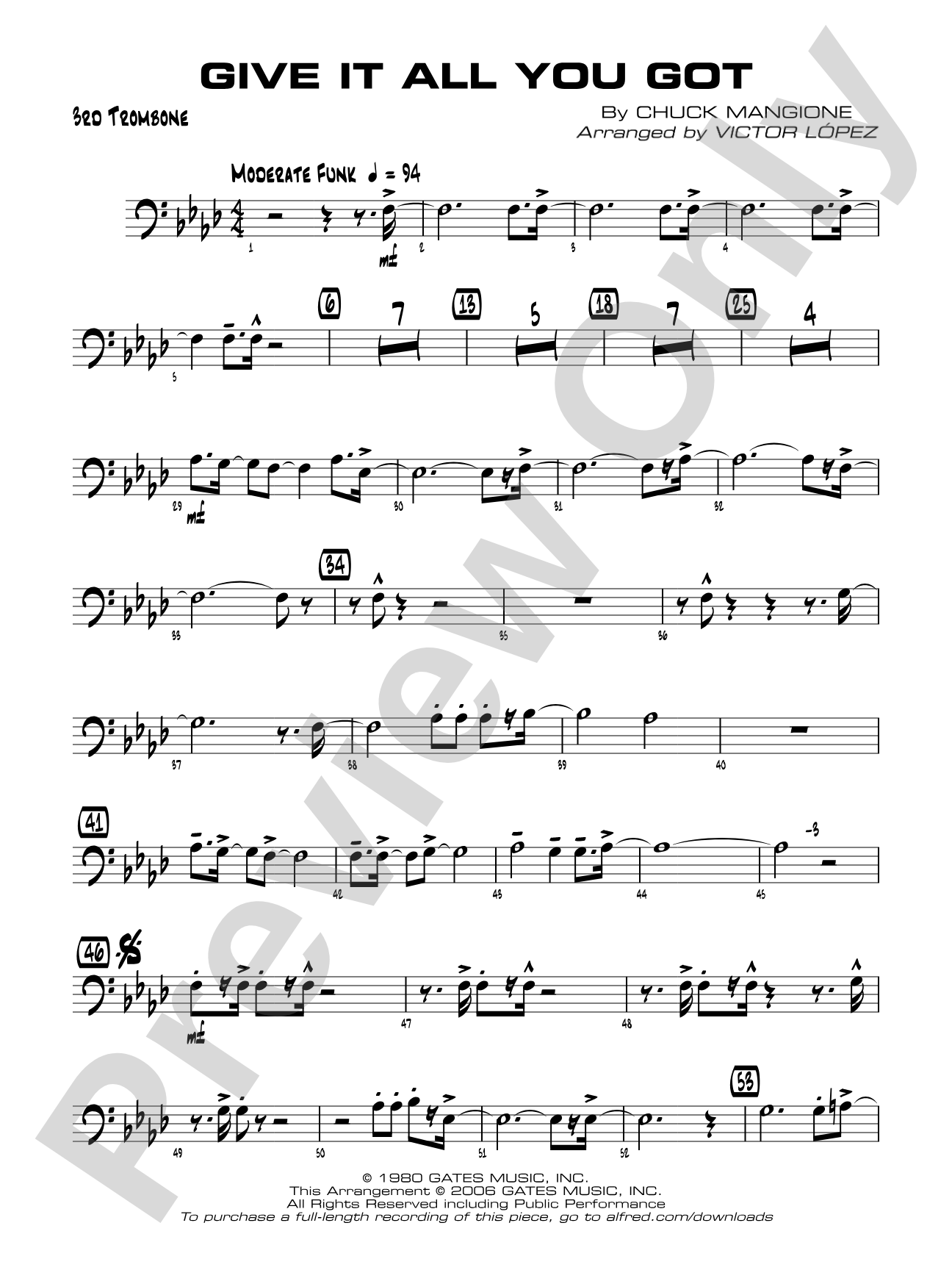 Give It All You Got: 3rd Trombone