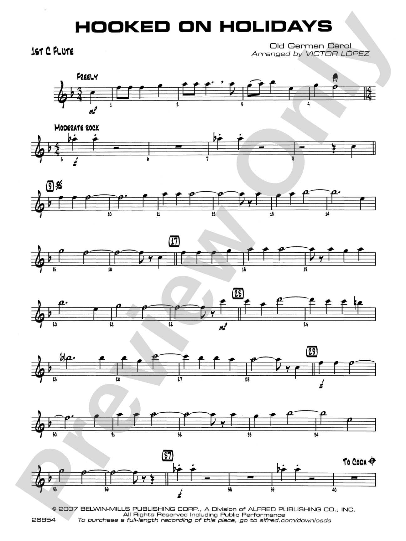 Hooked on Holidays: Flute