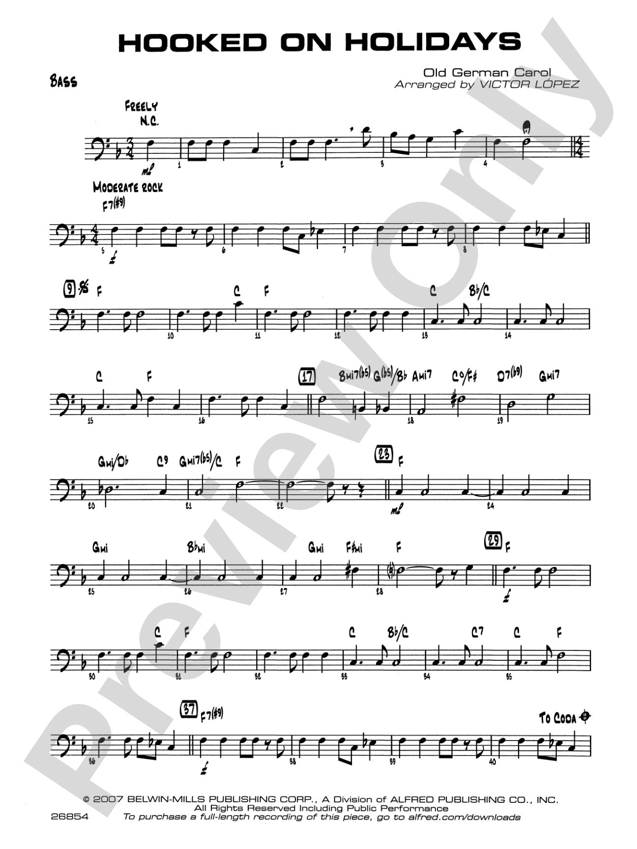Hooked on Holidays: String Bass