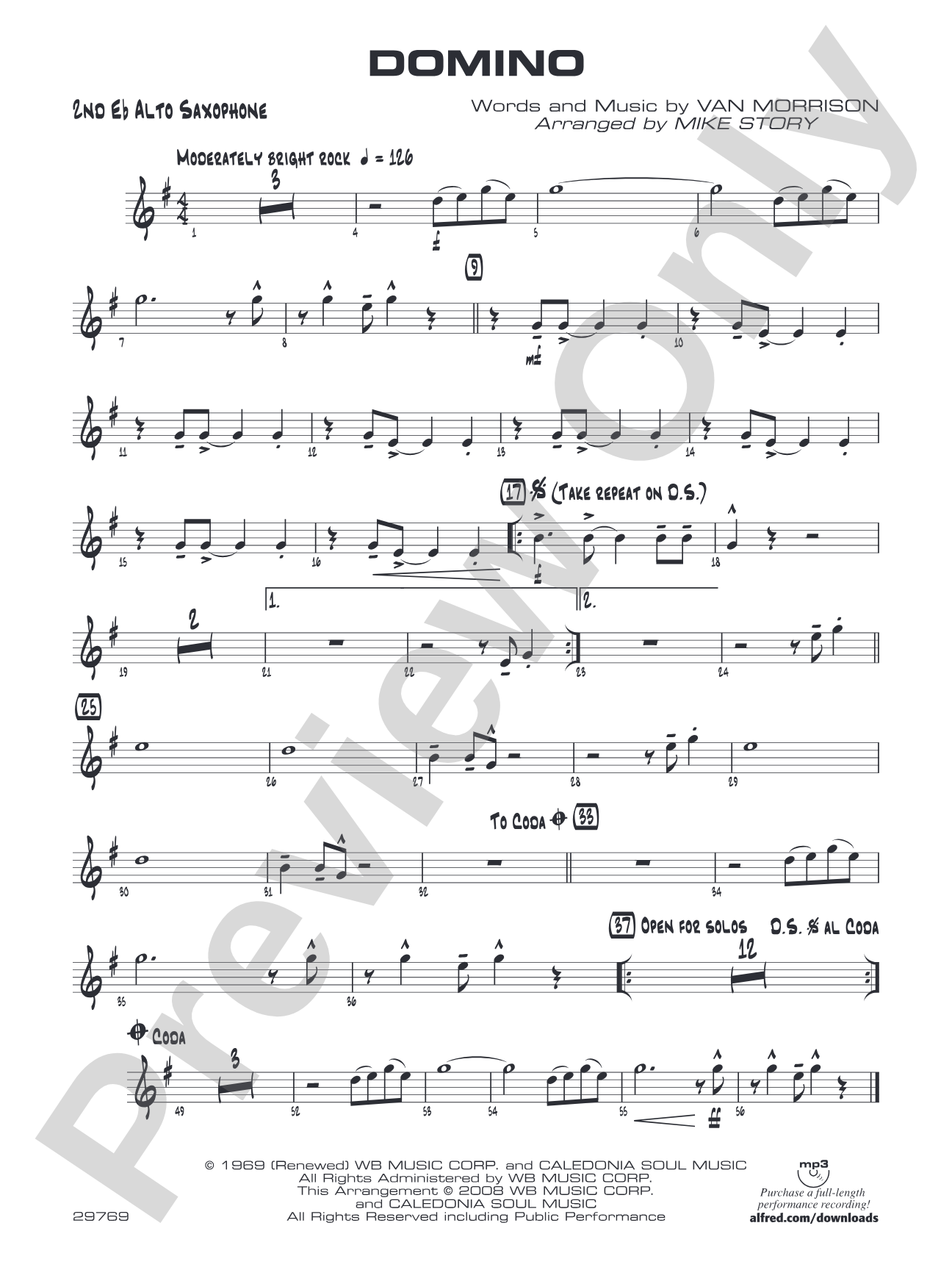 Domino: 2nd E-flat Alto Saxophone