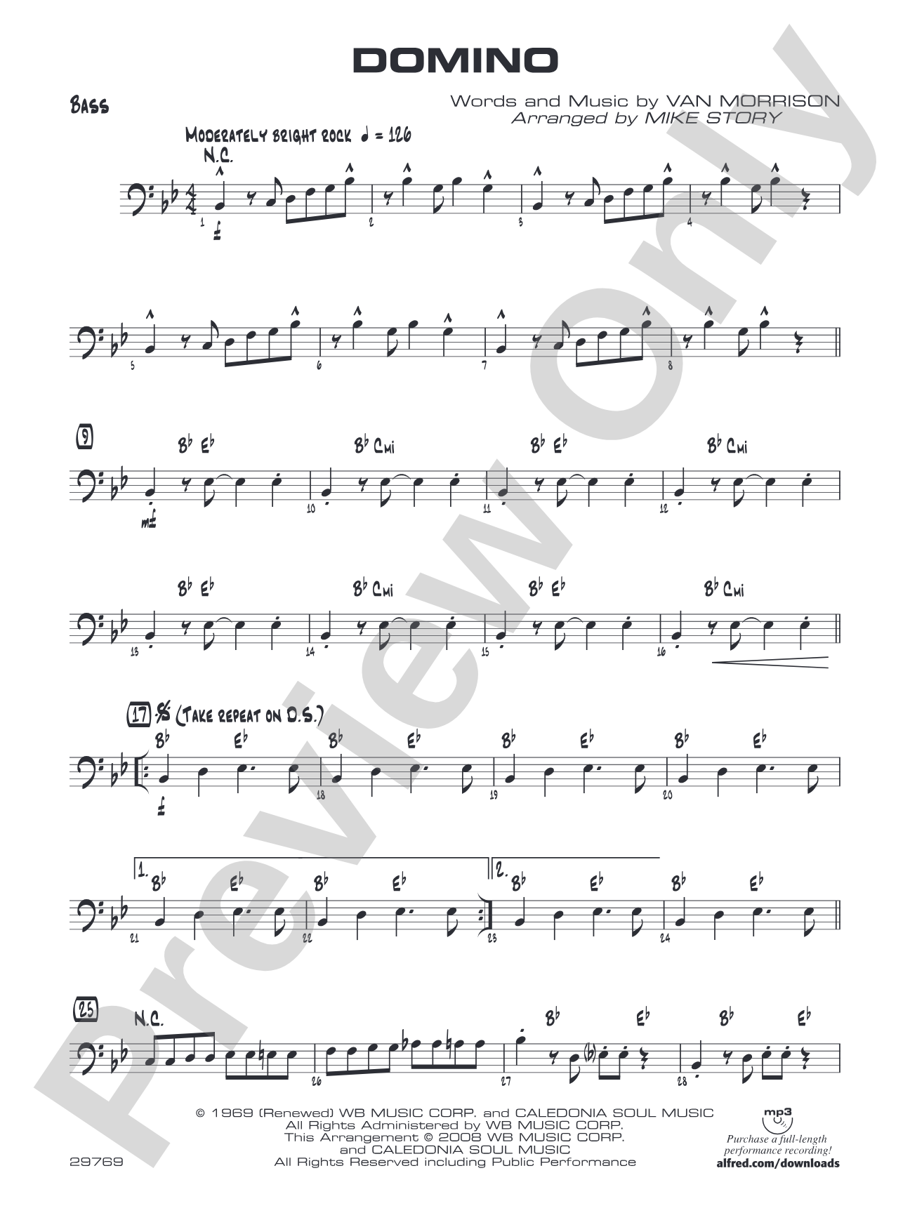 Domino: String Bass