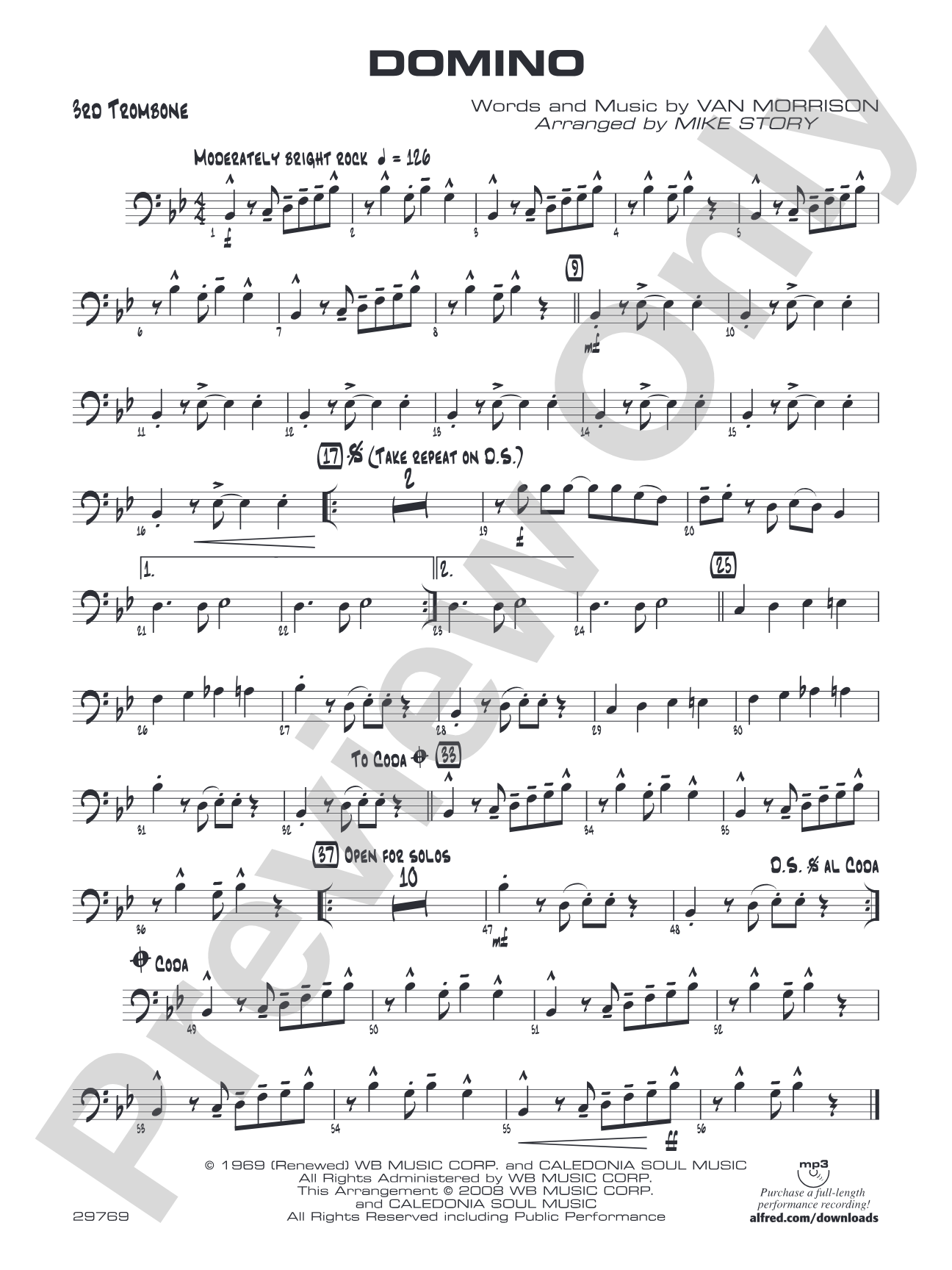 Domino: 3rd Trombone