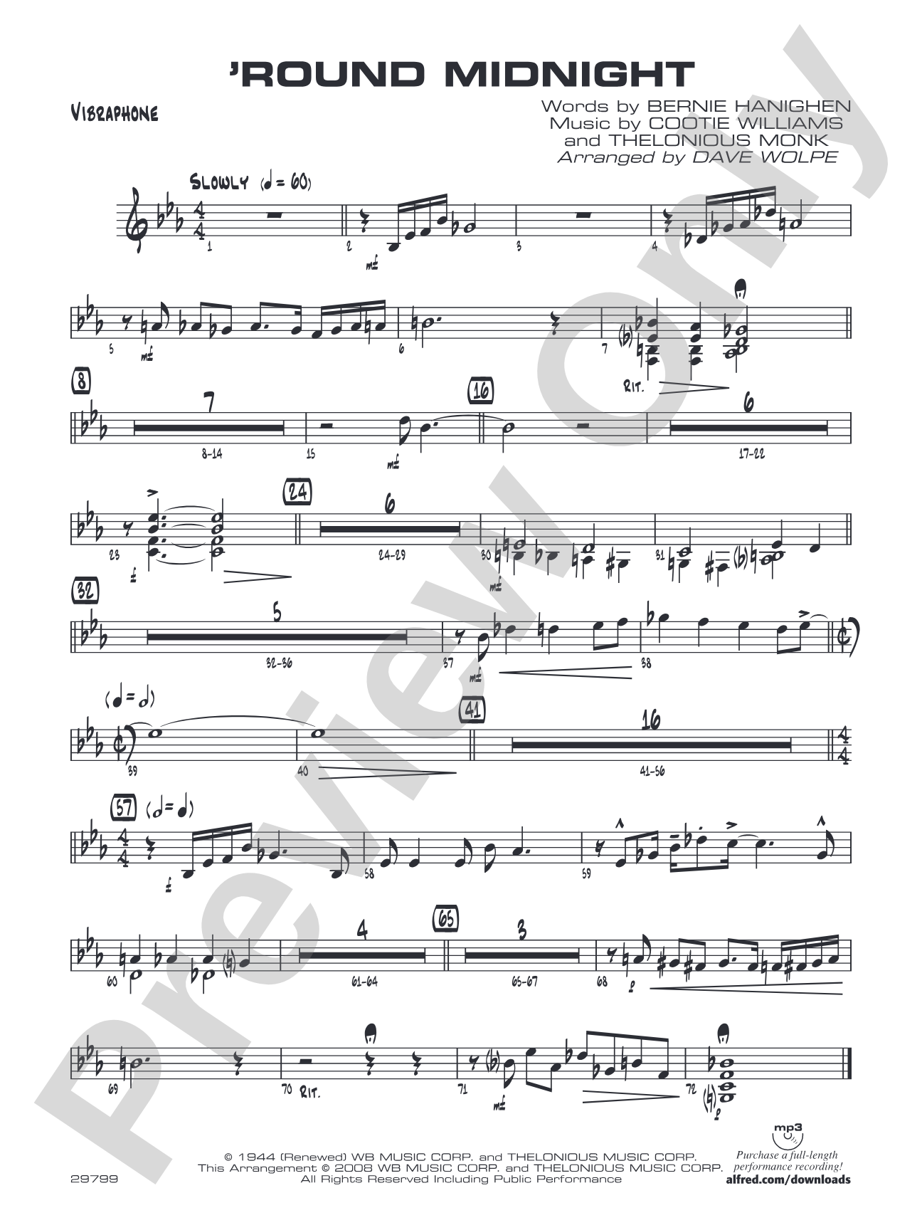'Round Midnight: Vibraphone