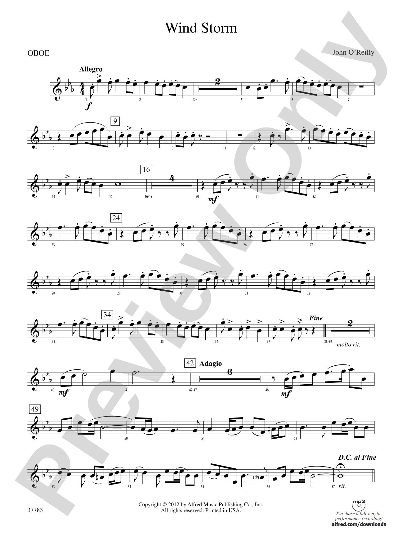 Wind Storm: Oboe