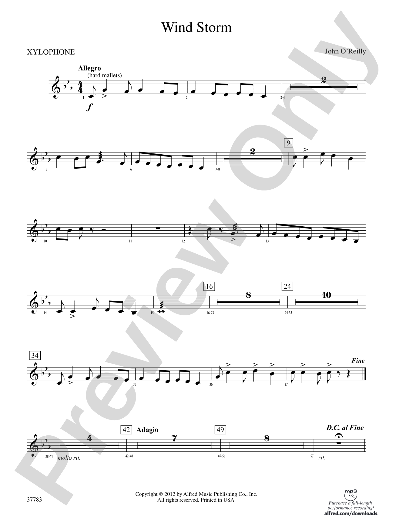 Wind Storm: Xylophone
