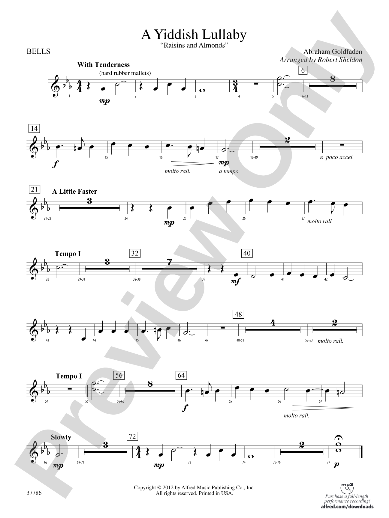 A Yiddish Lullaby: Bells