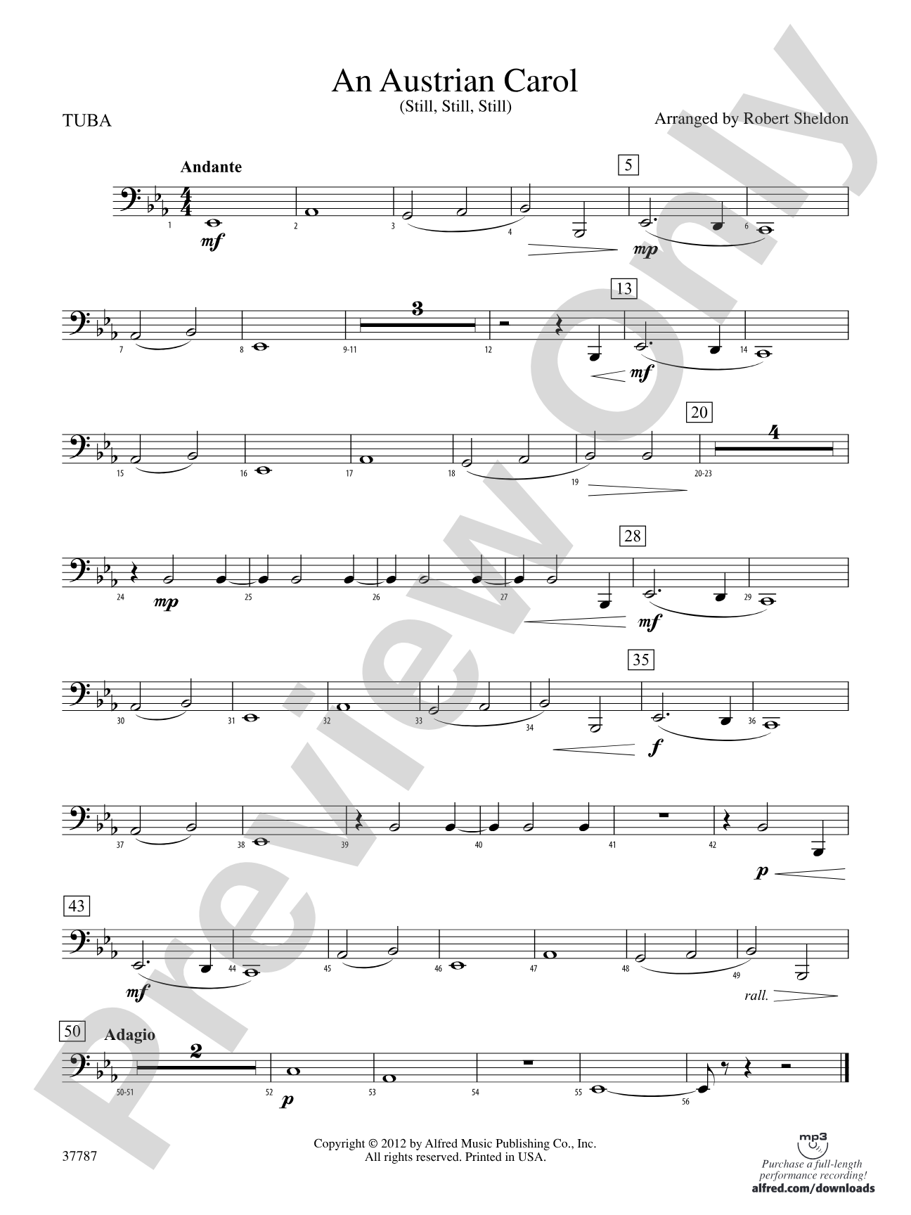 An Austrian Carol: Tuba