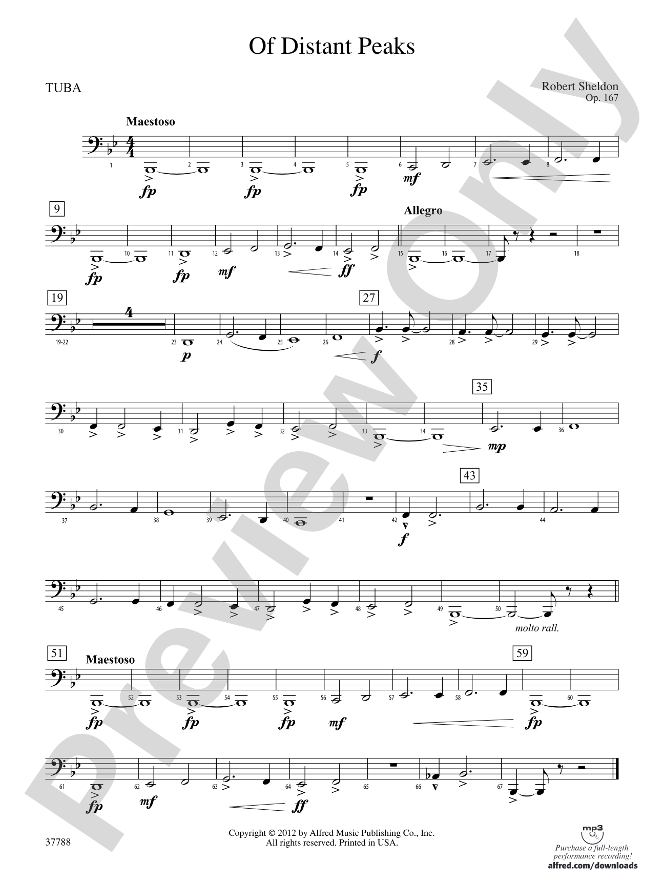 Of Distant Peaks: Tuba