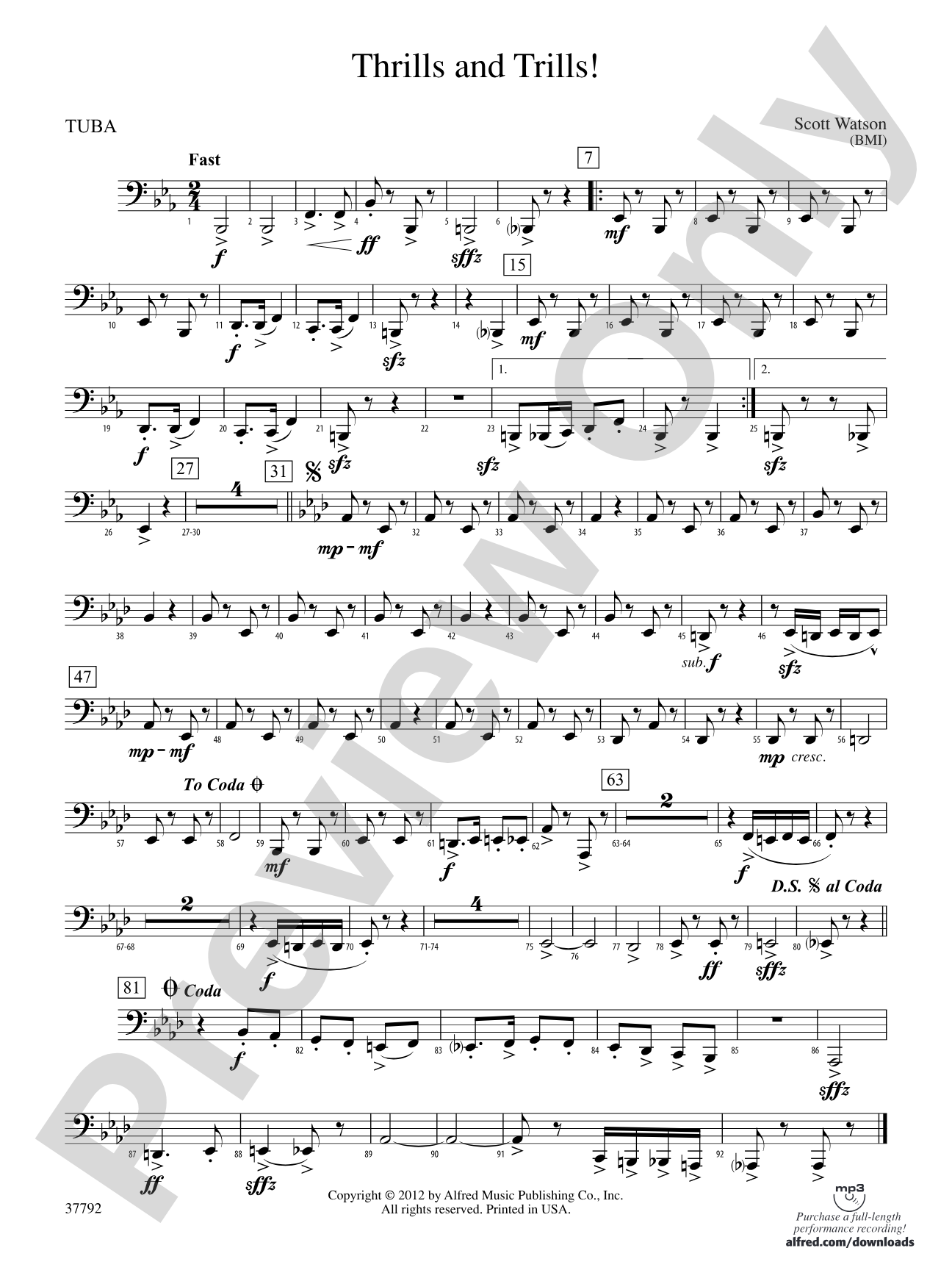 Thrills and Trills!: Tuba