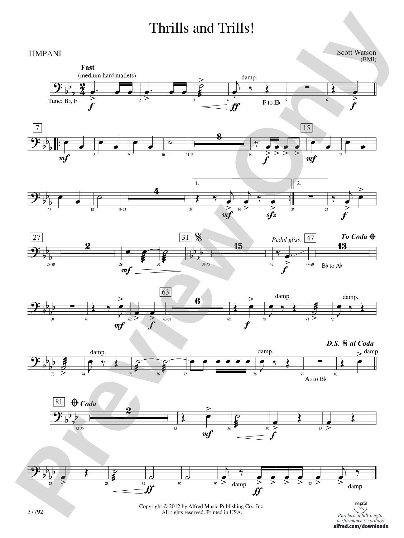 Thrills and Trills!: Timpani