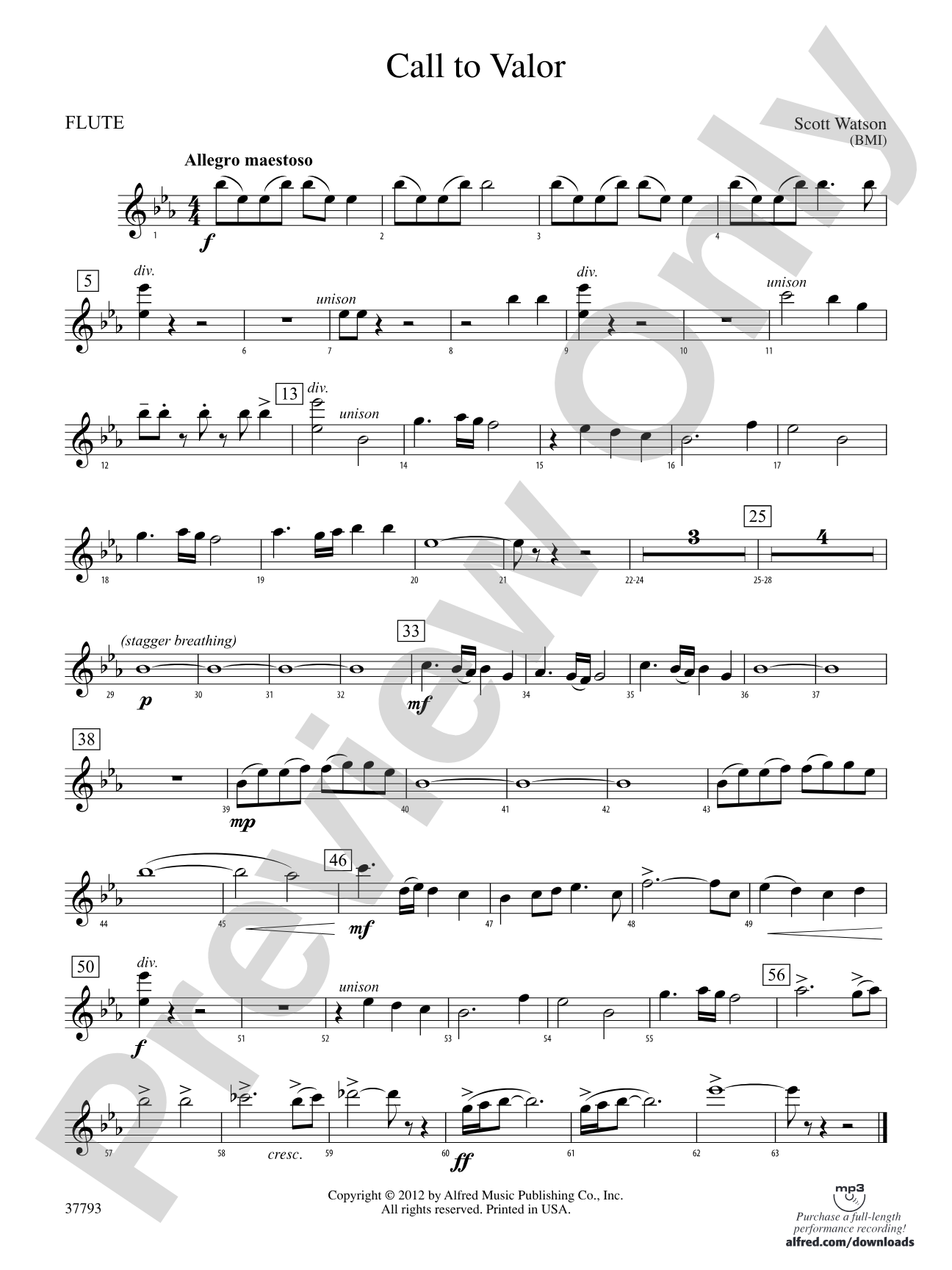 Call to Valor: Flute