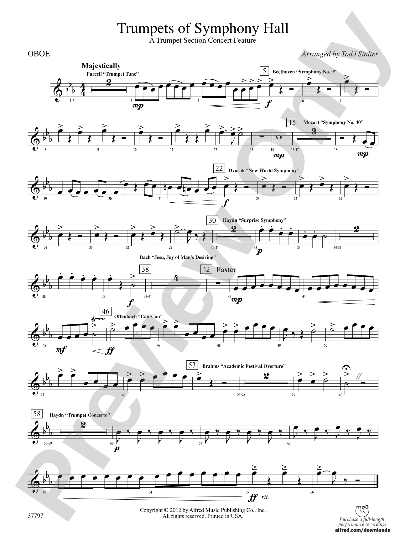 Trumpets of Symphony Hall: Oboe