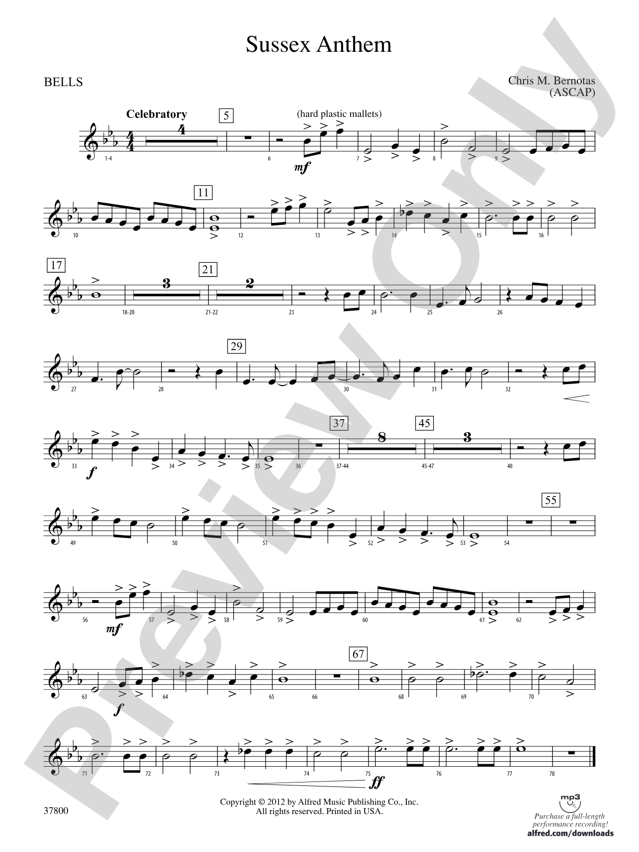 Sussex Anthem: Bells