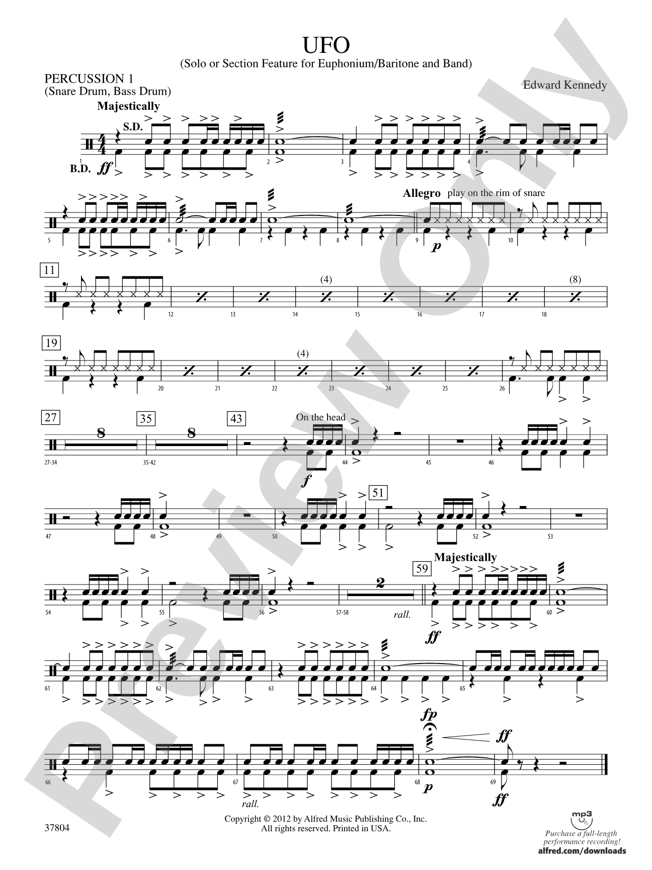 UFO: 1st Percussion