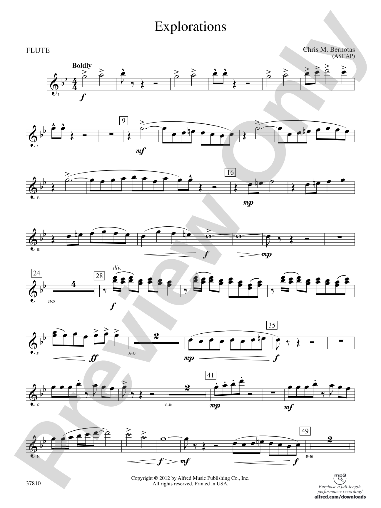 Explorations: Flute