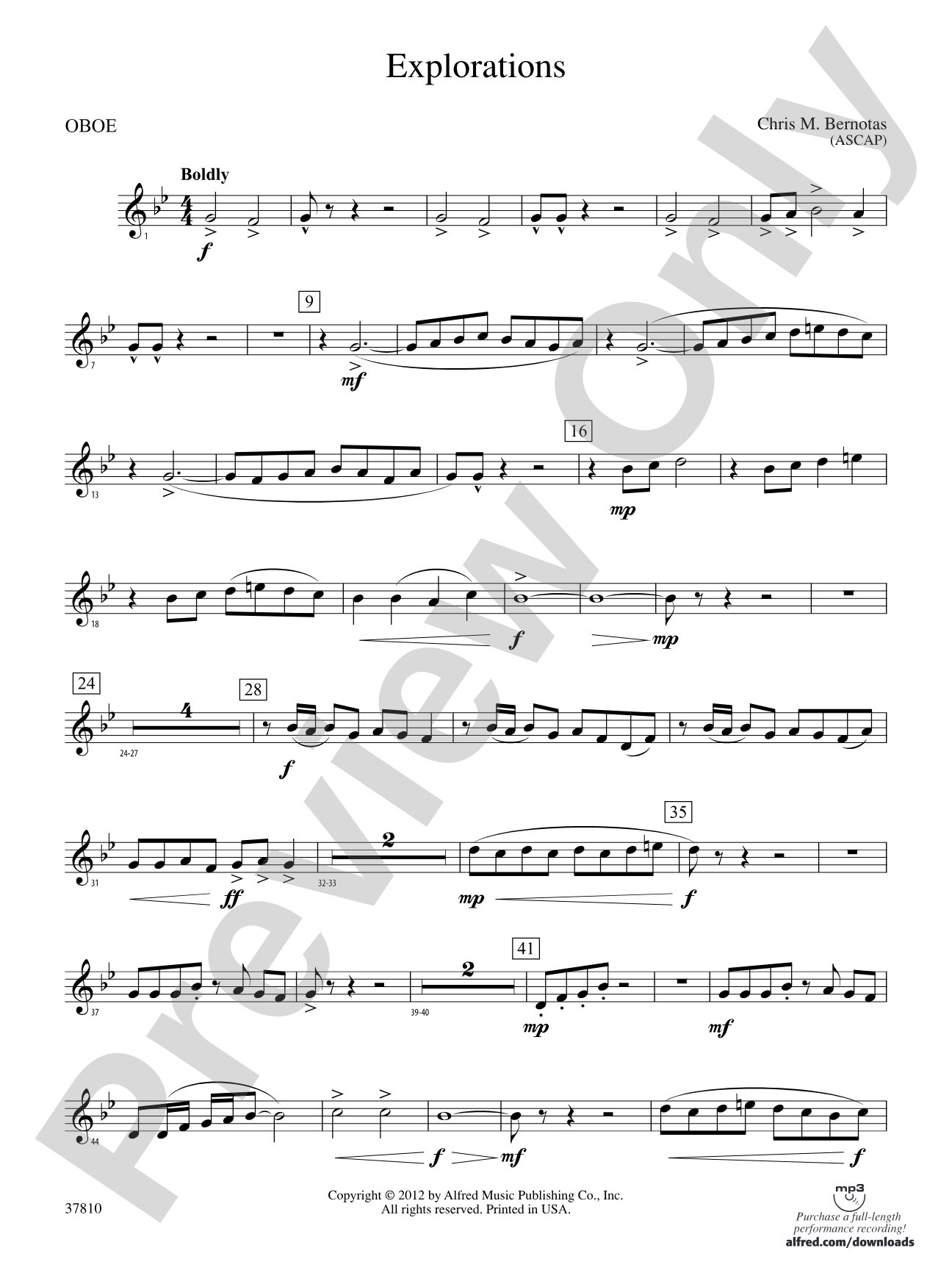 Explorations: Oboe