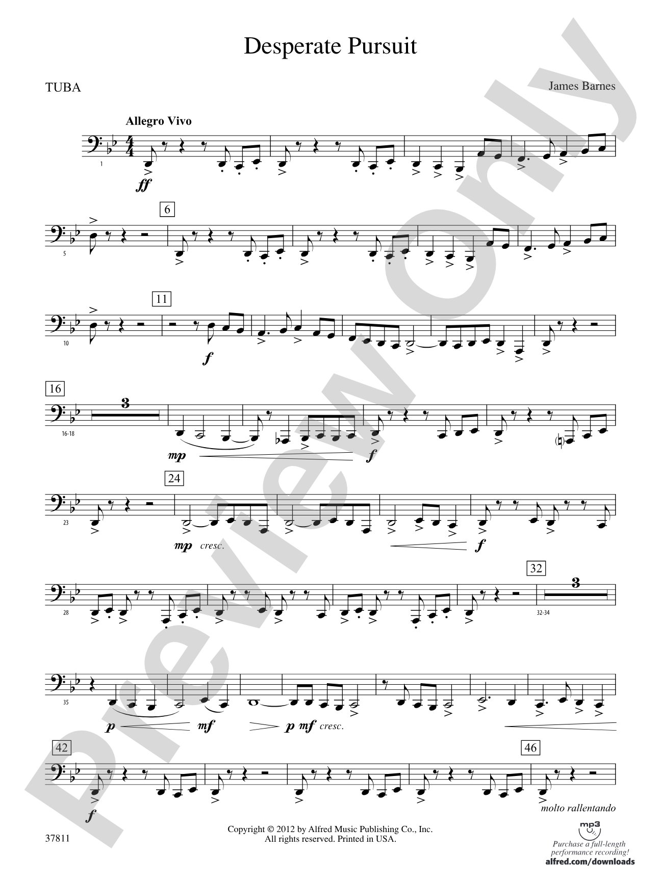 Desperate Pursuit: Tuba