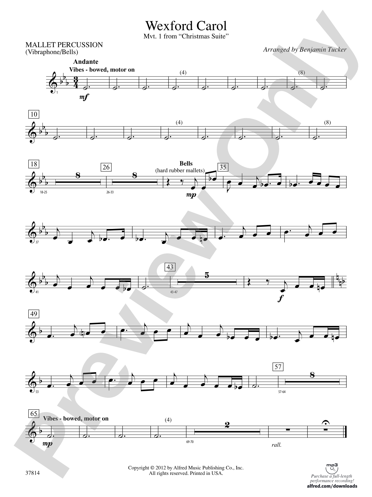 Wexford Carol: Mallets