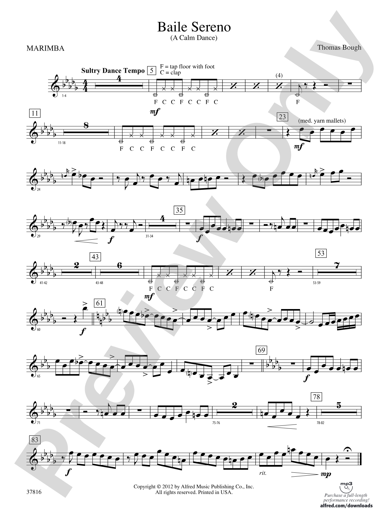 Baile Sereno: Bells