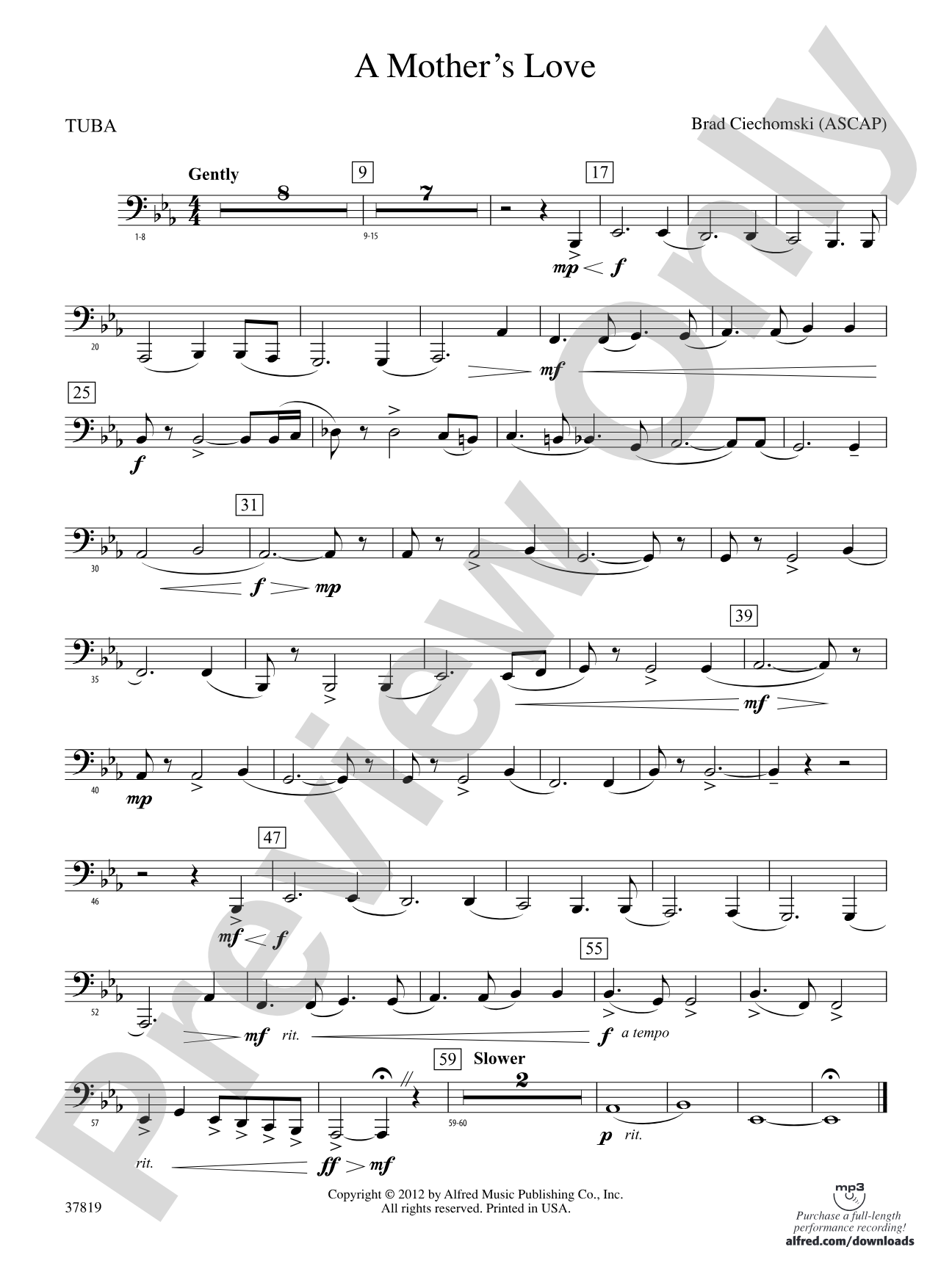 A Mother's Love: Tuba