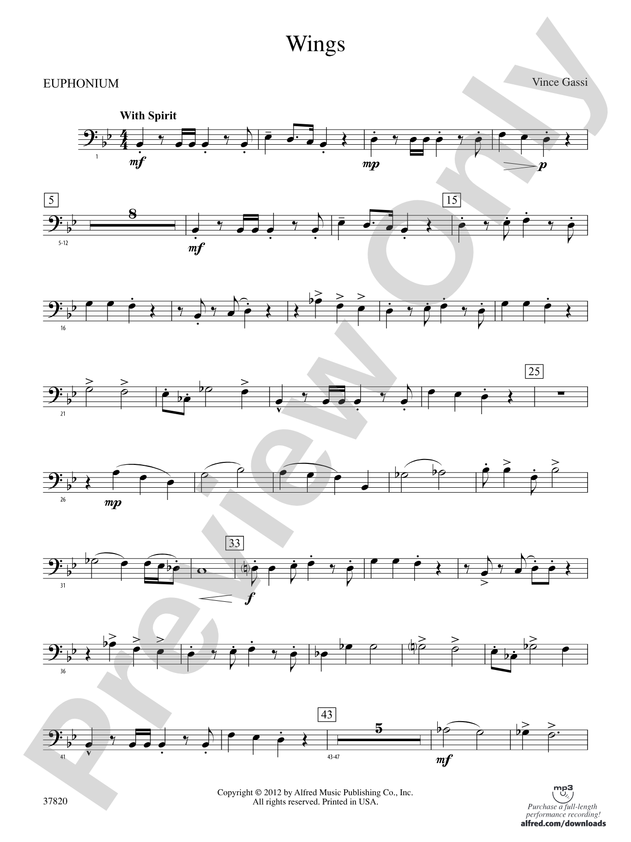 Wings: Baritone B.C.