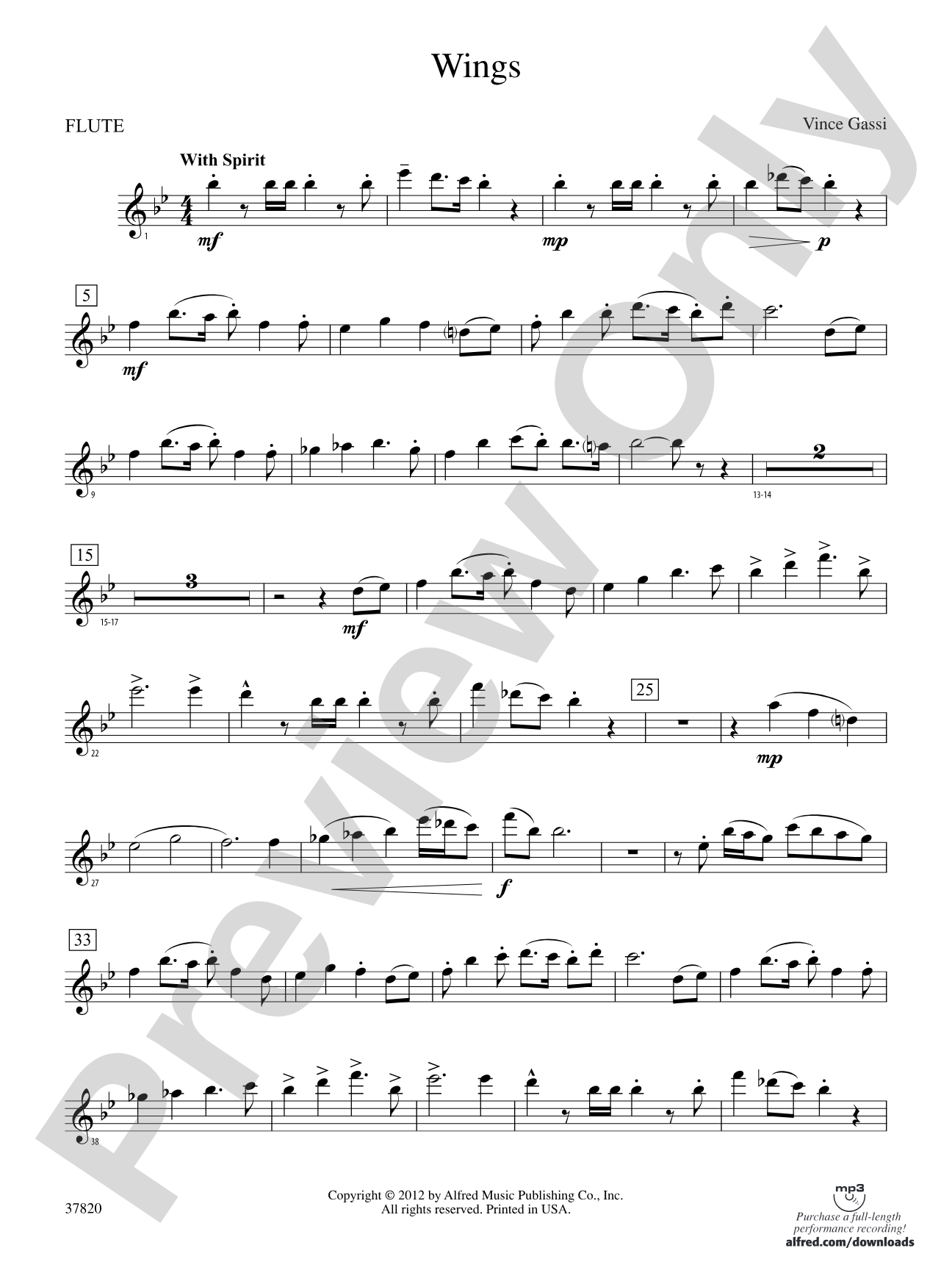 Wings: Flute