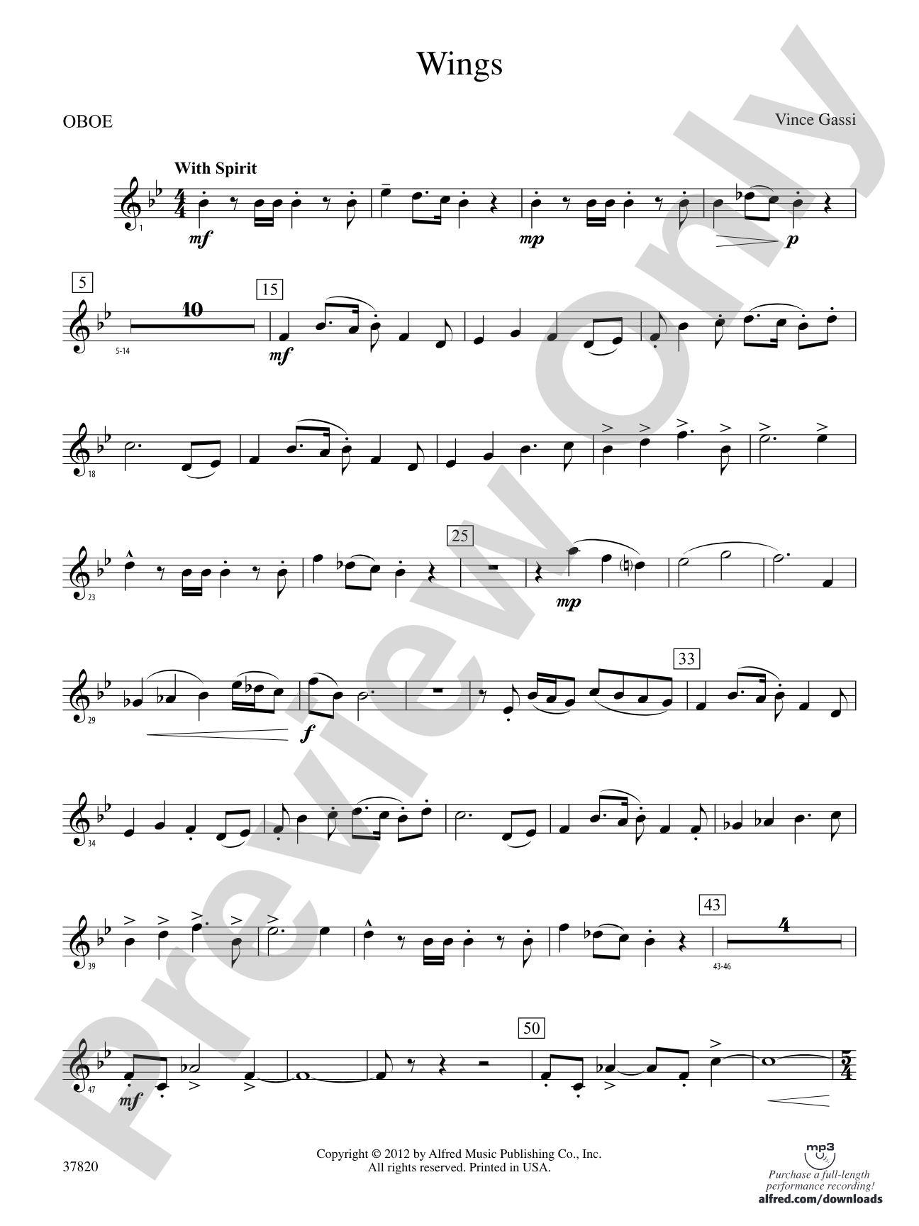 Wings: Oboe