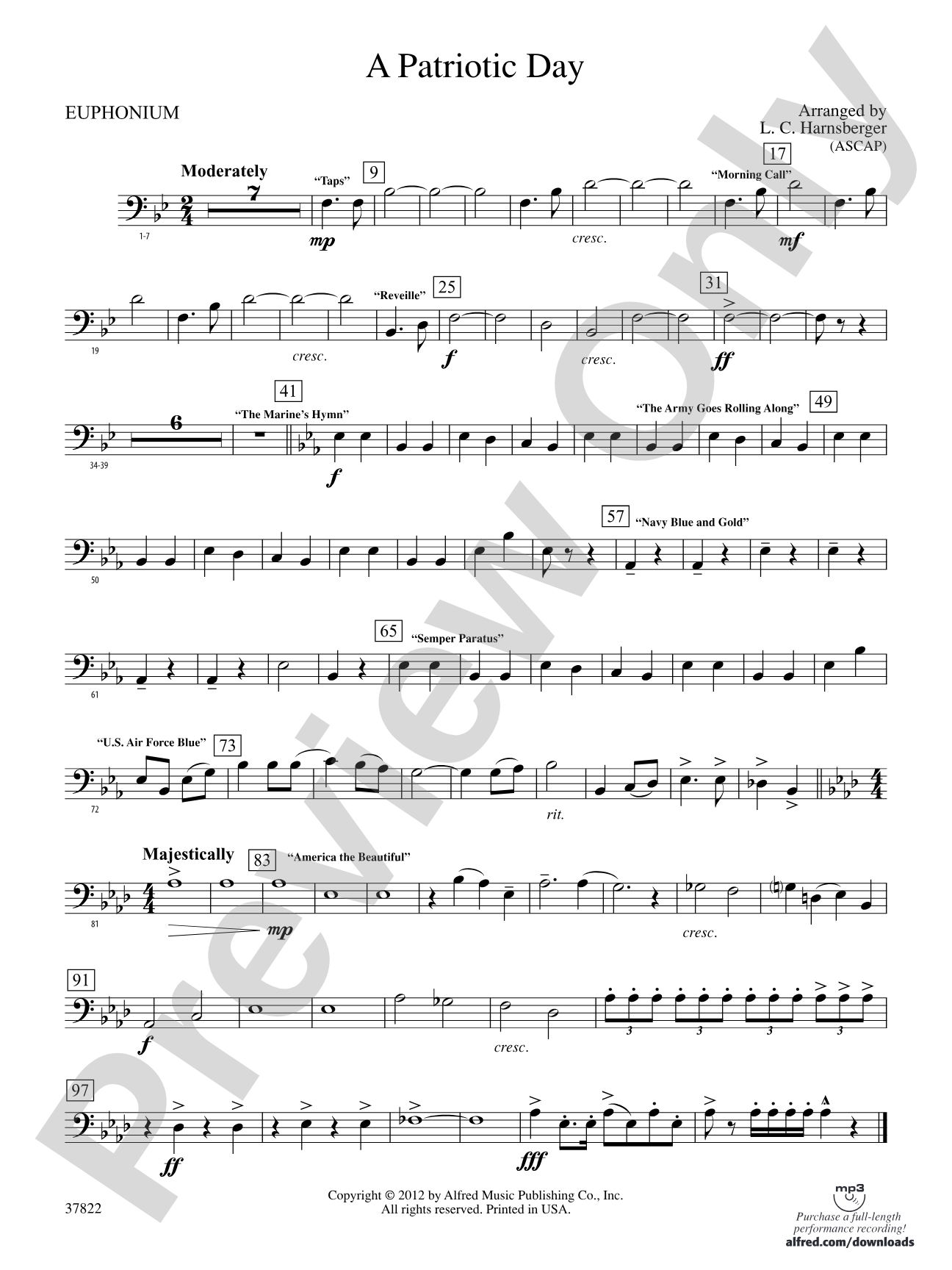 A Patriotic Day: Baritone B.C.