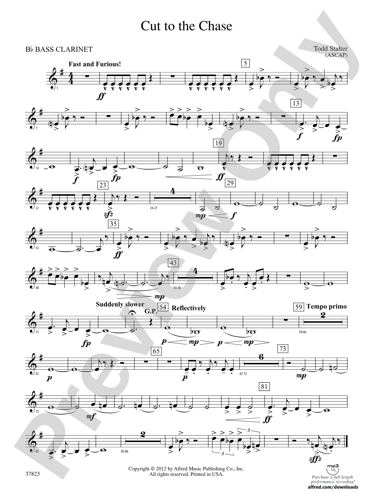 Cut to the Chase: B-flat Bass Clarinet