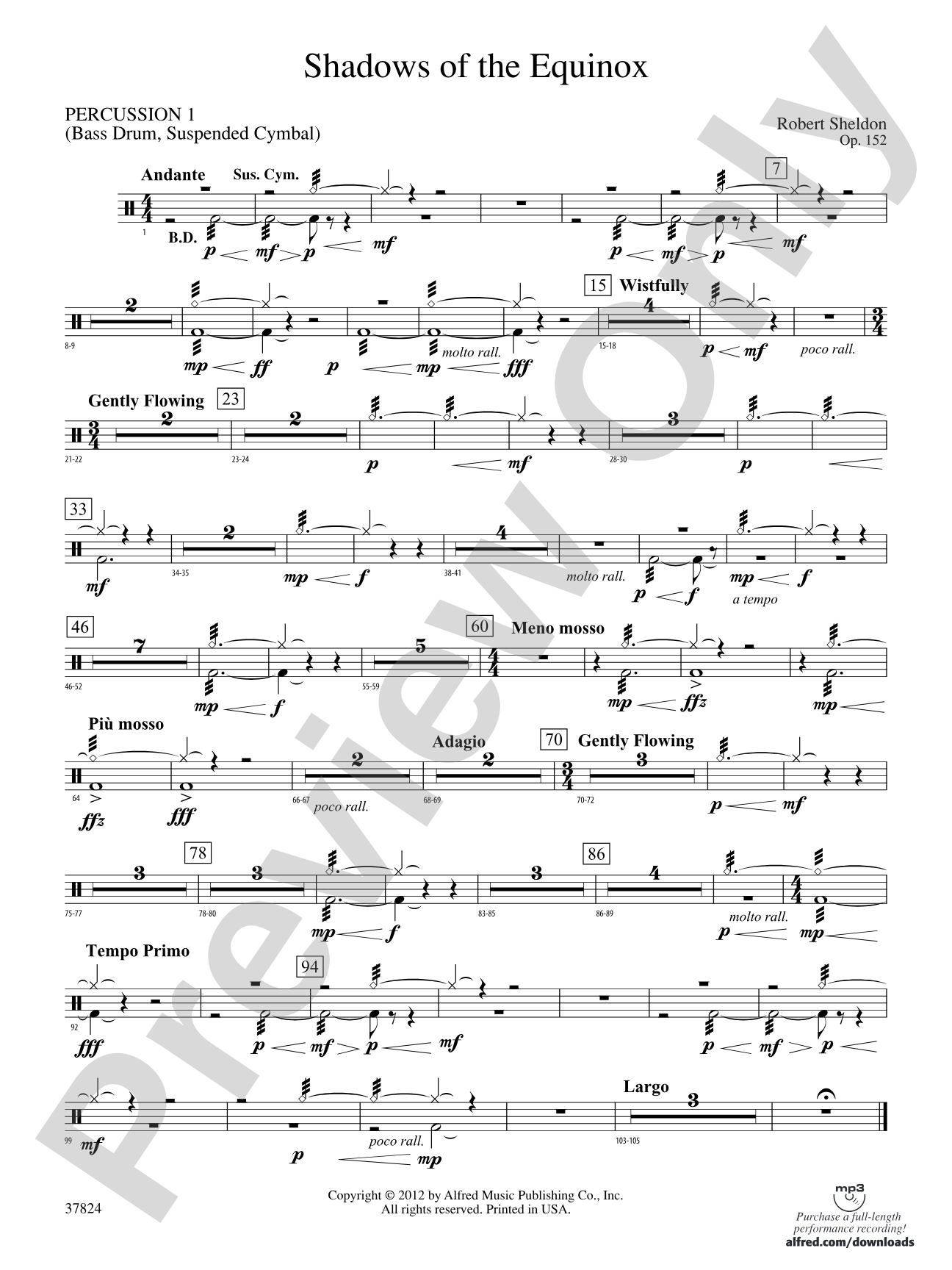 Shadows of the Equinox: 1st Percussion
