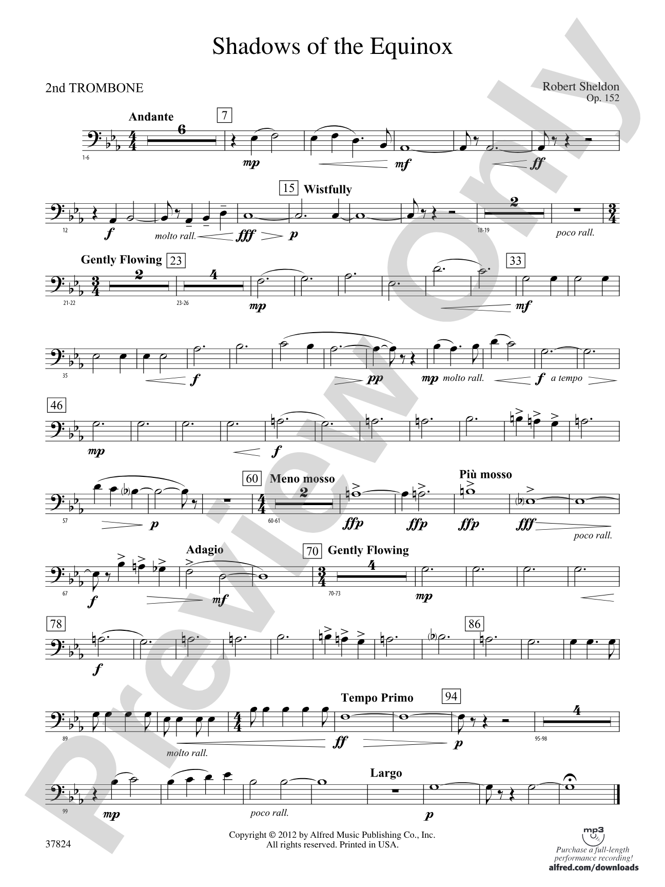 Shadows of the Equinox: 2nd Trombone