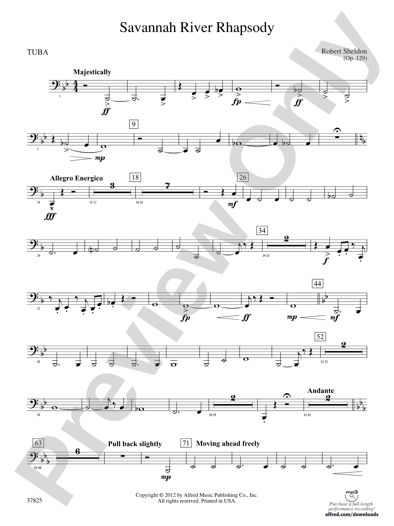 Savannah River Rhapsody: Tuba